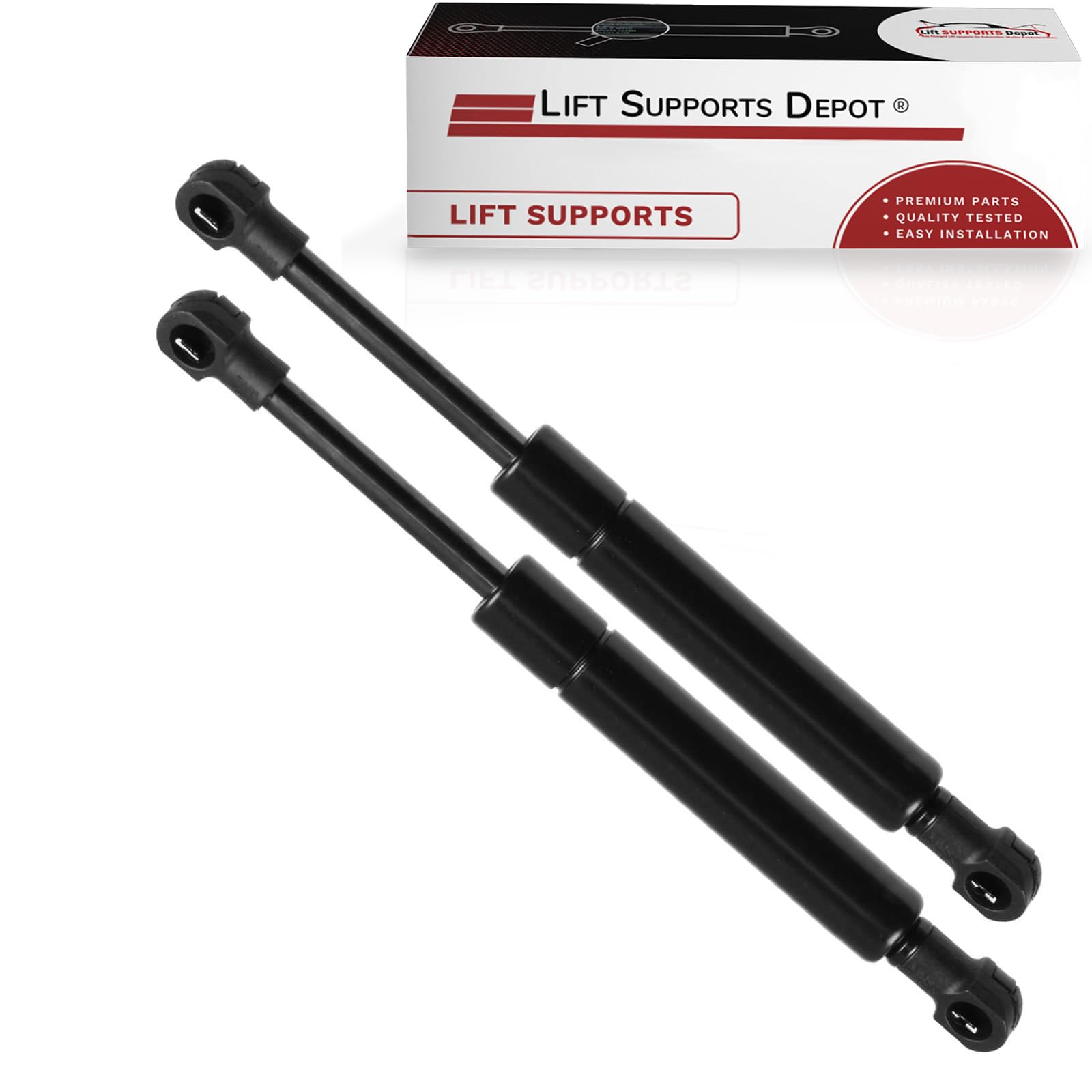 Audi A1 2011-2018 Hood Lift Supports (Pair) - Compatible with Hatchback & Sportback Models - Heavy Duty Gas Struts for Smooth Hood Operation - Perfect for DIY Car Repairs & Maintenance