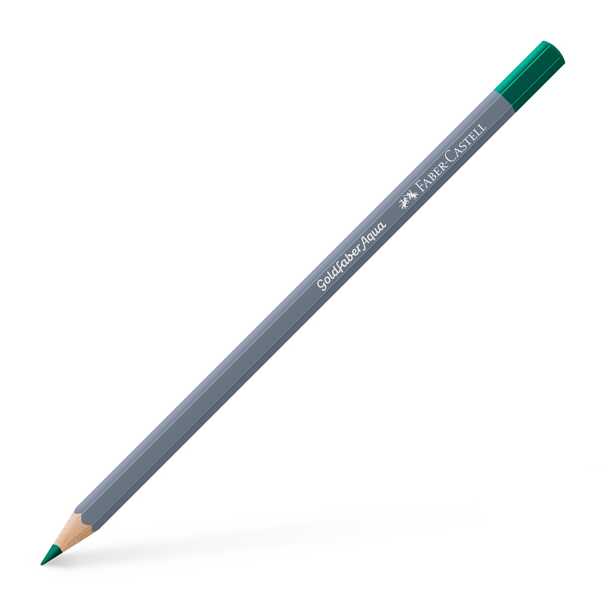 Goldfaber Aqua Watercolor Pencil #161 Phthalo Green - Premium Artist Drawing & Painting Set for Sketching, Coloring & Mixed Media Art - Perfect for Beginners & Professionals