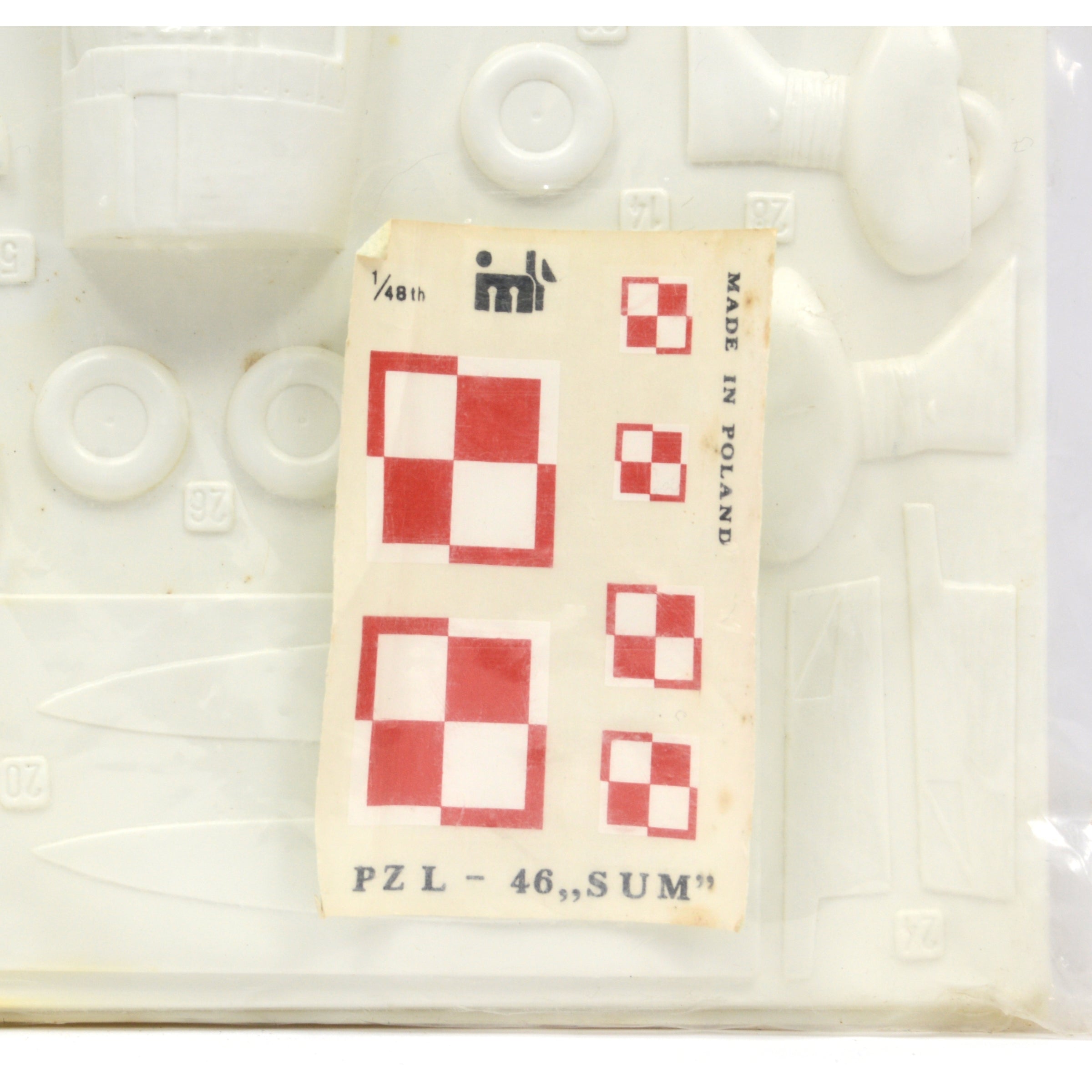 1:48 Scale PZL 46 SUM Airplane Model Kit - Brand New Polish-Made MINIPLAST Collectible - Perfect for Aviation Enthusiasts & Scale Model Displays
