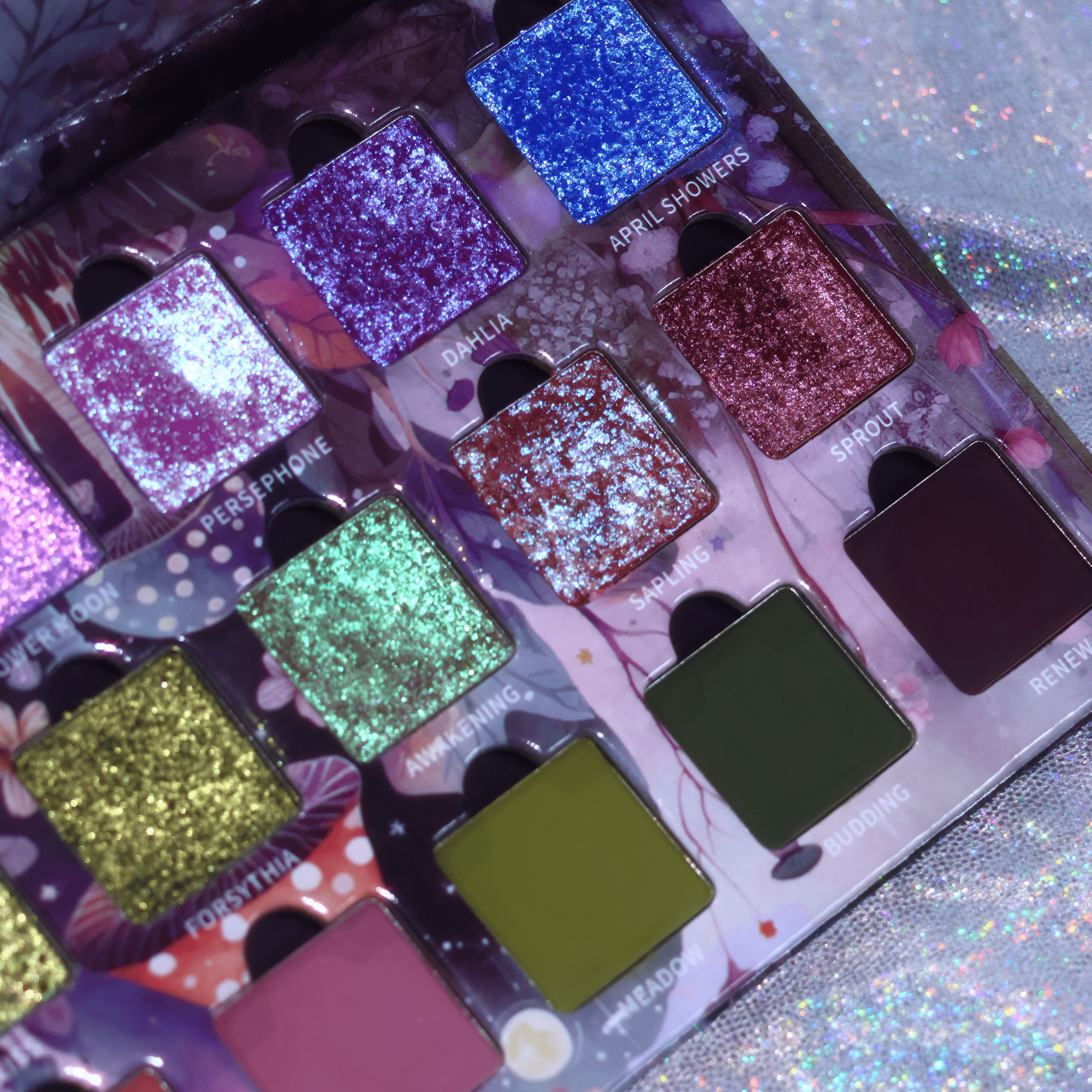 Flower Moon Eyeshadow Palette - 18 Highly Pigmented Matte & Shimmer Shades for Stunning Eye Makeup | Perfect for Day & Night Looks, Parties, and Special Occasions