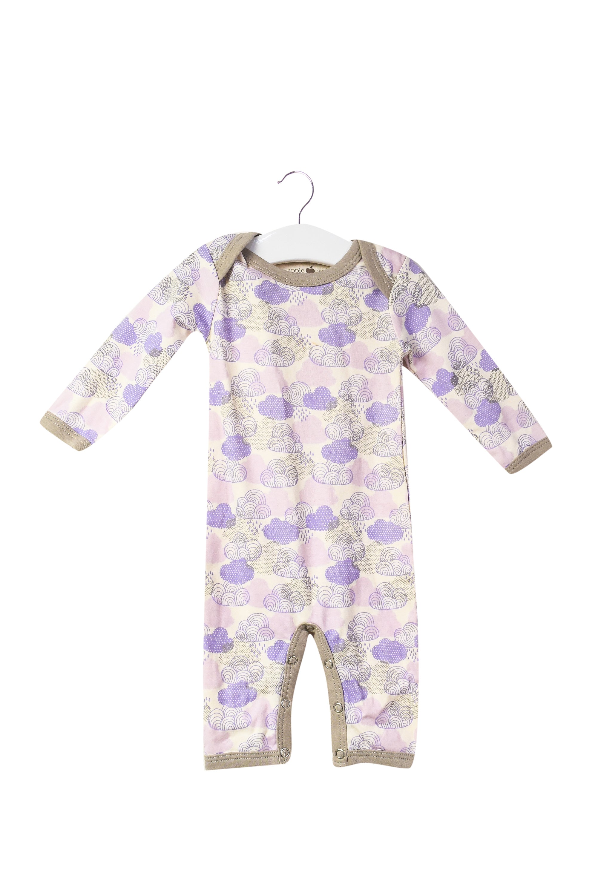 Apple Park Jumpsuit and Bandana Set for Babies 3-6 Months - Soft Cotton Romper & Bandana Outfit for Newborns, Infants - Perfect for Photo Shoots, Birthday Parties & Everyday Wear