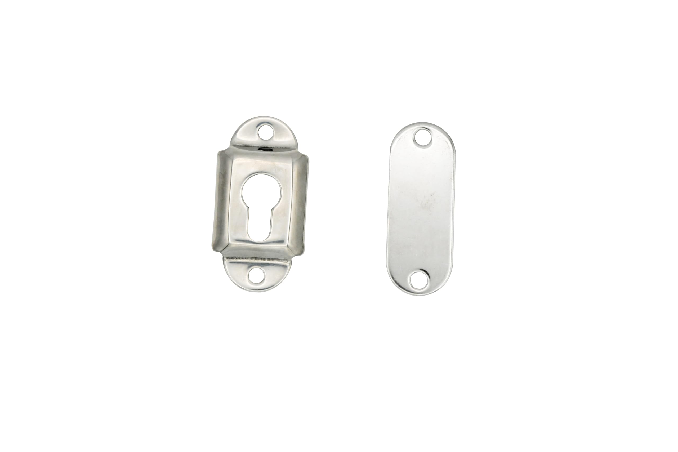 Vinland Marine Flush Mount Boat Ladder Bracket Hardware - Heavy Duty Dock & Pontoon Ladder Mounting Kit - Transom & Gunwale Ladder Replacement Parts for Boats - Perfect for Marine, Fishing & Water Sports Activities