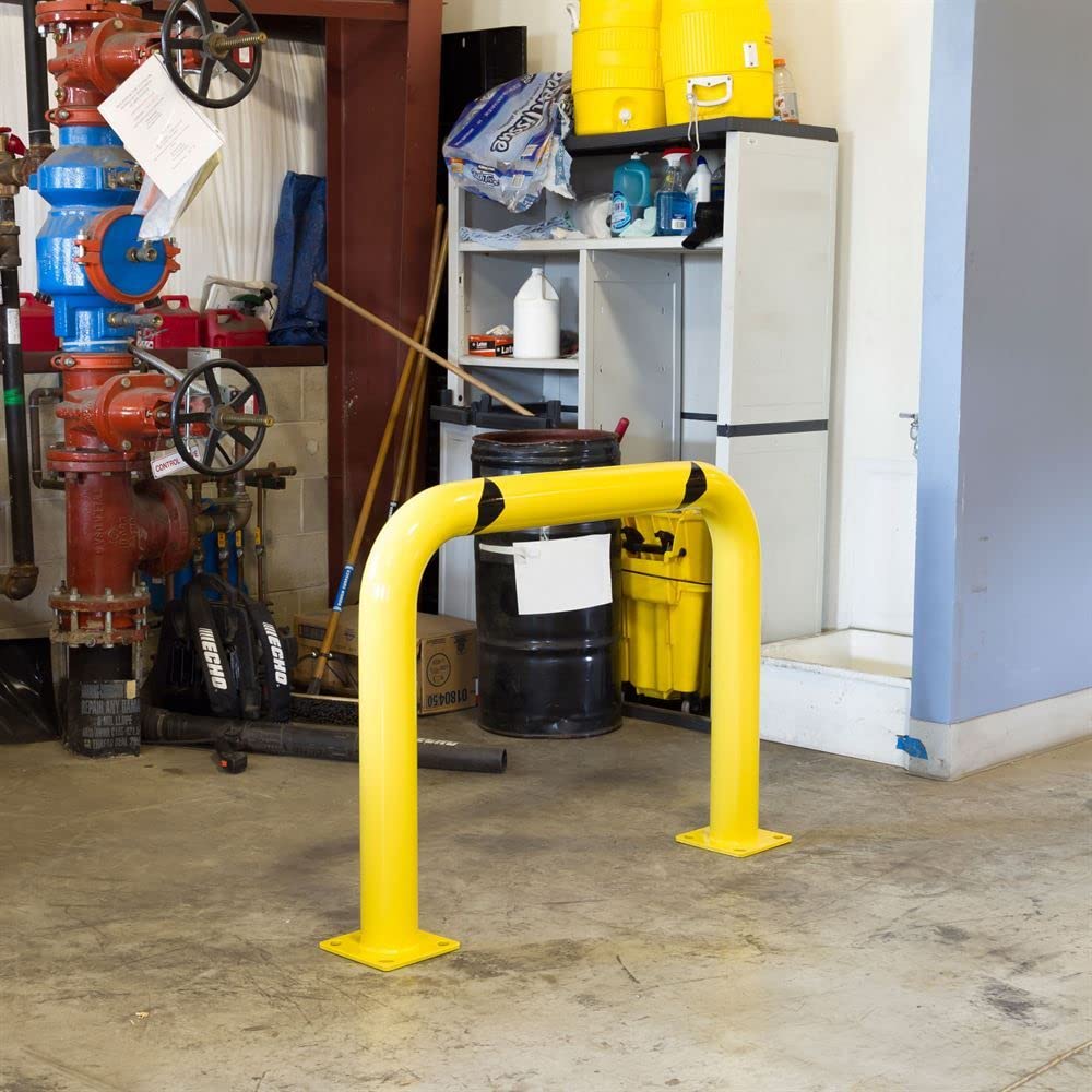 Heavy Duty Steel Machine Guard Barrier - 48