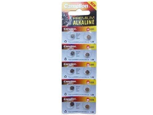 10-Pack AG0/379 Camelion Button Cell Batteries - Long-Lasting Power for Watches, Calculators, and Small Electronics