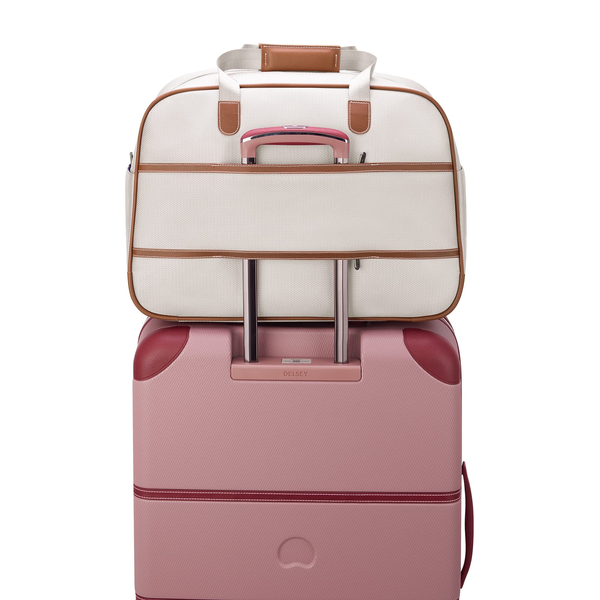 DELSEY PARIS Chatelet 2.0 Weekender Travel Duffle Bag - Water-Resistant Carry-On Luggage with Spacious Interior for Women & Men - Perfect for Weekend Getaways, Gym, and Business Trips