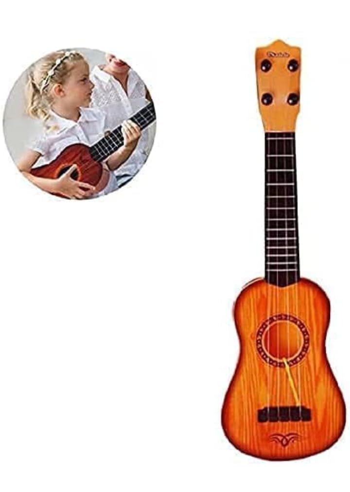 Classical Wooden Guitar Toy for Kids - Natural Color, Educational Musical Instrument for Beginners - Perfect for Birthday Gifts & Early Music Learning
