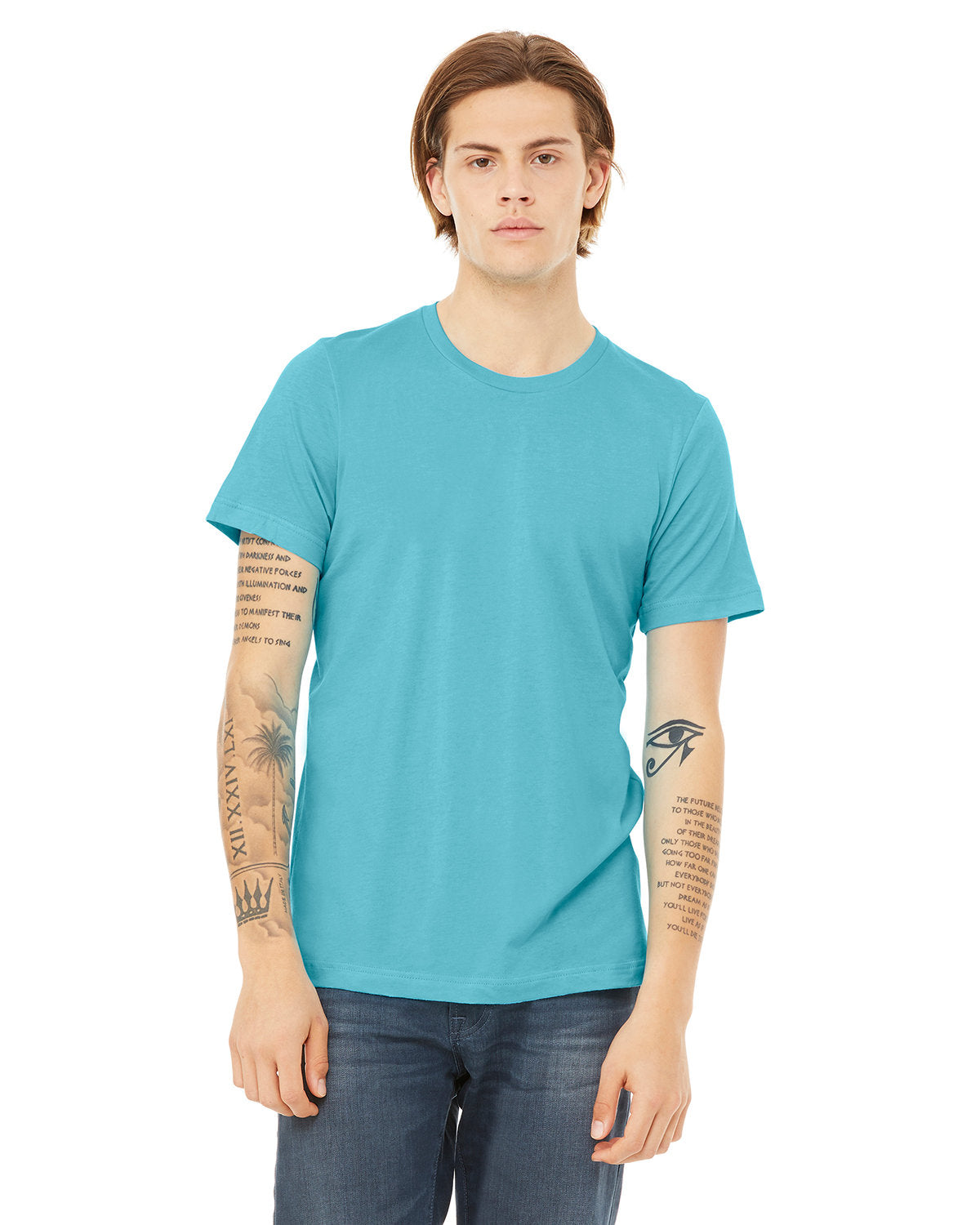 Bella + Canvas 3001C Unisex Jersey Short Sleeve T-Shirt - Soft Cotton Crewneck Tee for Men & Women - Perfect for Casual Wear, Screen Printing, and Everyday Outfits