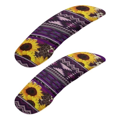 Purple - Aztec Tribal Sunflower