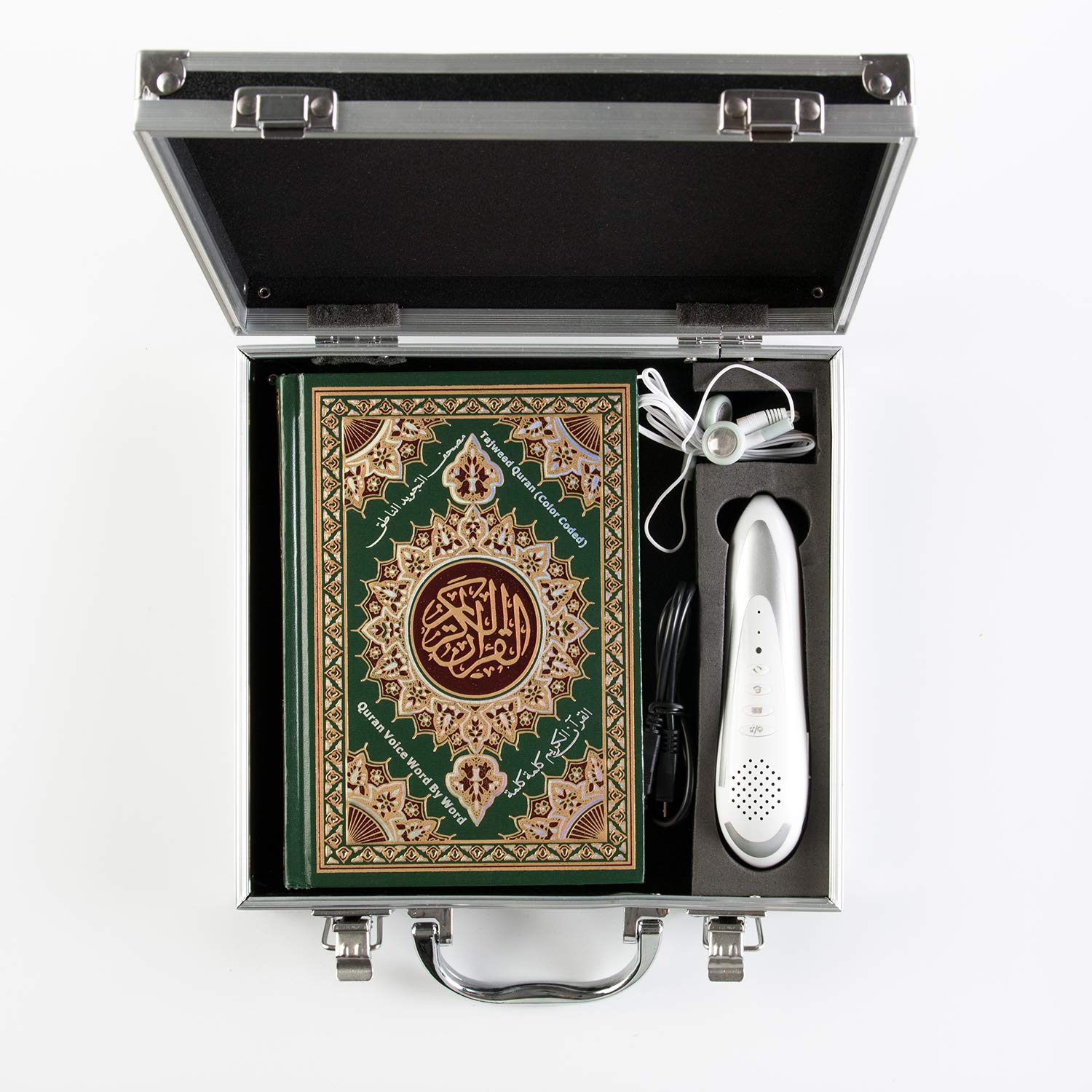 Islamic Learning Device for Kids - Quran Read Pen with Azan Prayer Clock & Quran Recitation Function | Perfect for Home Study, Mosque Education & Muslim Gift Giving