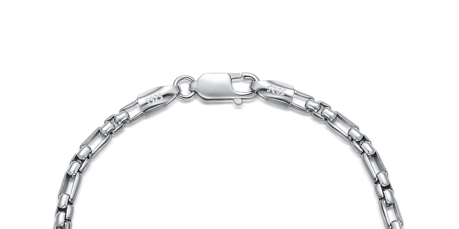 925 Sterling Silver Ankle Bracelet for Women & Men - Paperclip, Byzantine, Round Bead Ball, Cable, Mesh & Box Chain Styles - Italian Made (9/10/11 Inch) - Perfect for Everyday Wear, Gifts & Special Occasions