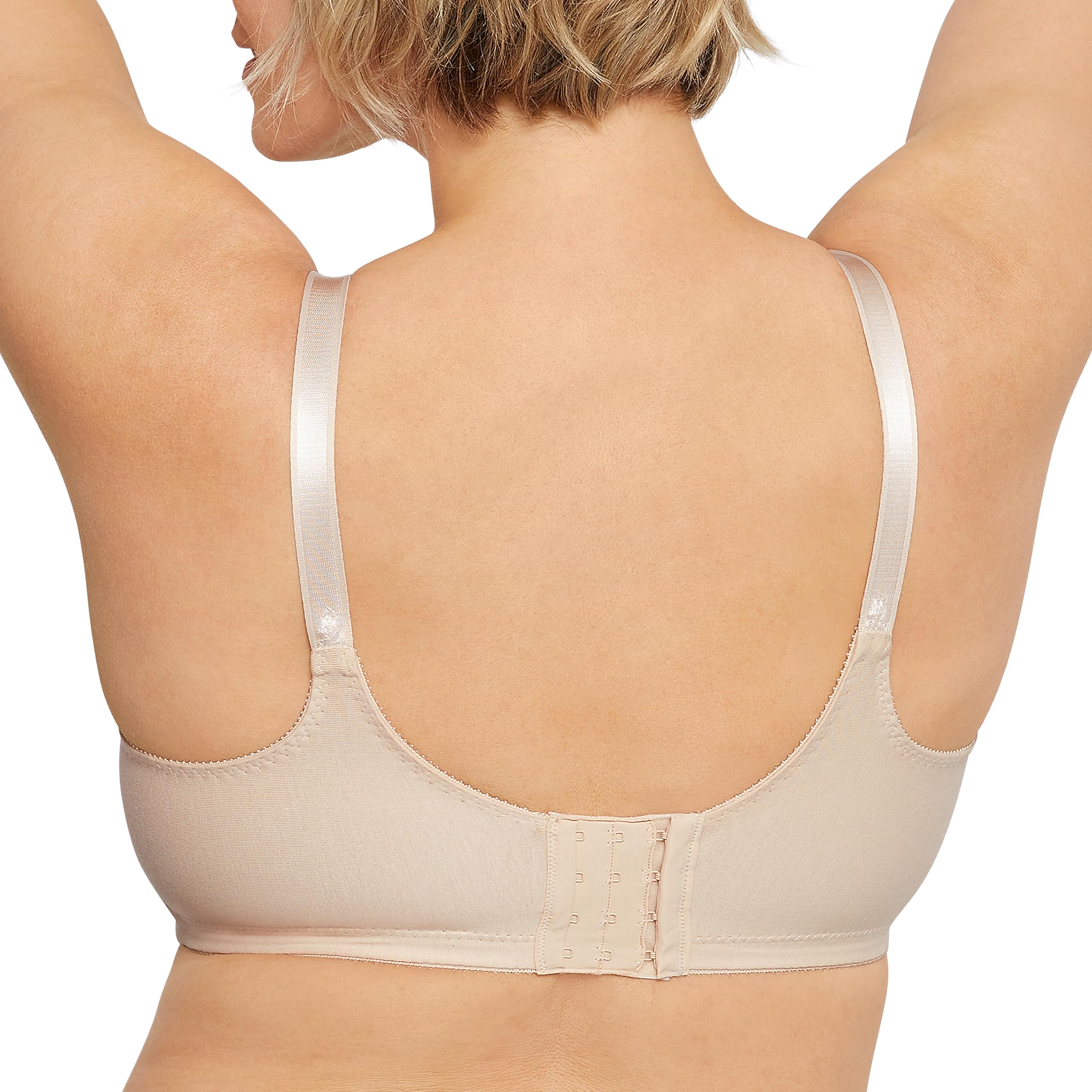 Bali Cotton Wire-Free Comfort Bra - Soft Support for Everyday Wear - Perfect for Yoga, Lounge & Travel
