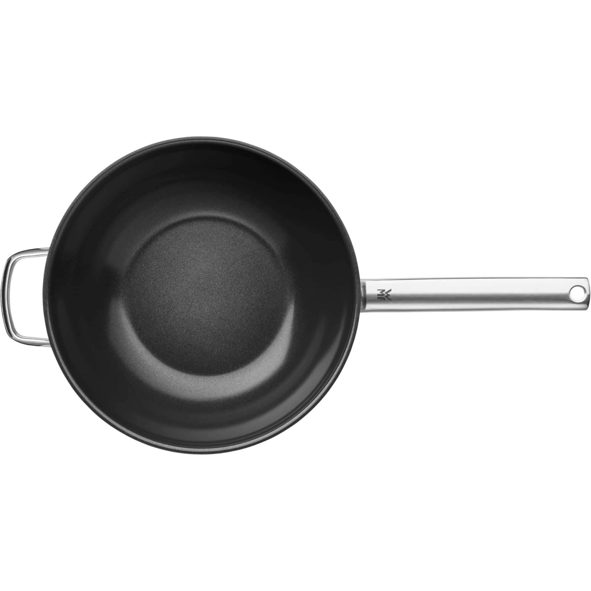 WMF Durado Induction Wok Pan - 28cm Stainless Steel Cookware, Oven Safe & Induction Compatible - Perfect for Stir-Frying, Searing & Asian Cooking
