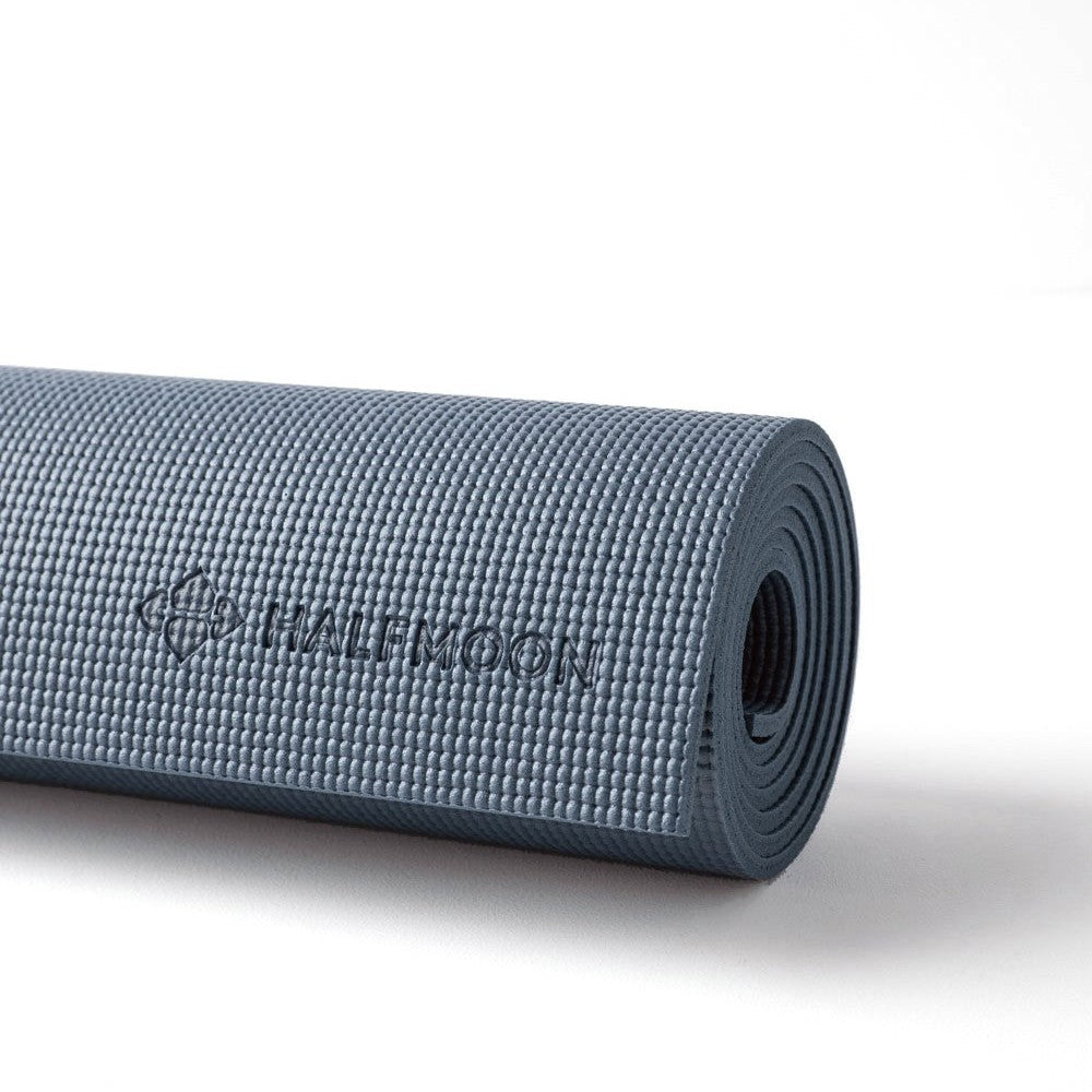 Essential Yoga Mat for Home & Studio - Non-Slip Half Moon Exercise Mat for Pilates, Meditation & Fitness - Perfect for Yoga Beginners & Professionals