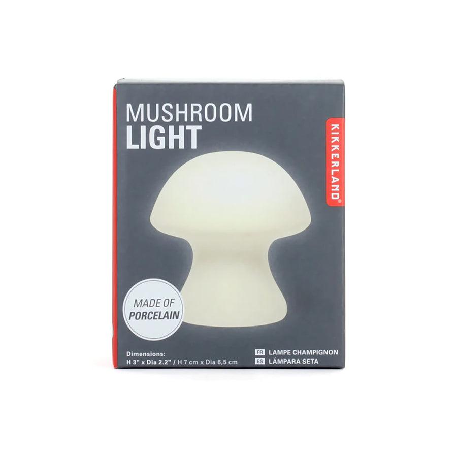 KIKKERLAND Large Mushroom Light - Decorative LED Night Light for Bedroom, Nursery, Kids Room, Living Room - Warm White Ambient Lighting for Relaxation & Cozy Atmosphere