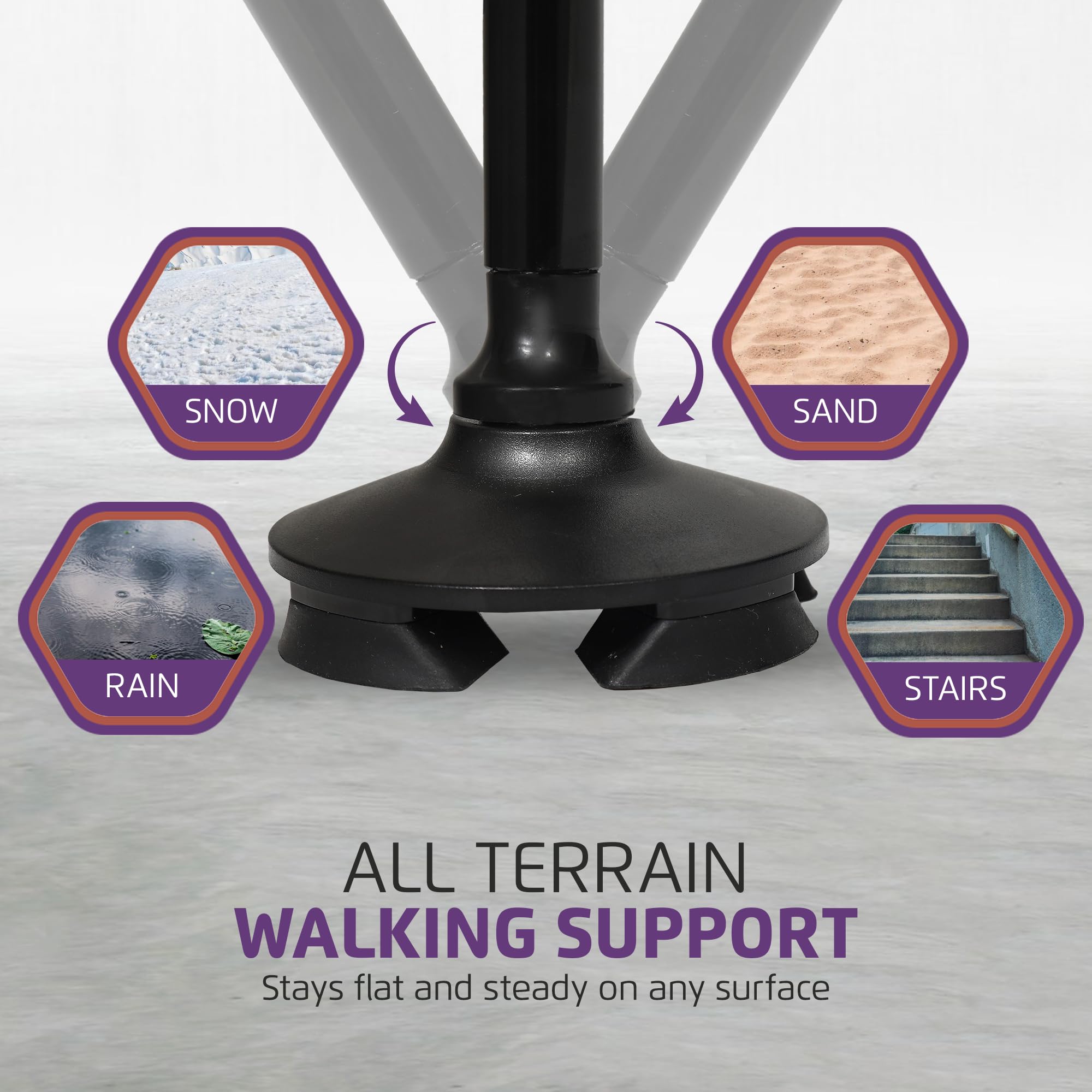 Premium Adjustable & Foldable Walking Cane for Seniors & Adults - Heavy Duty Free Standing Cane with Pivot Tip & Travel Bag | Ideal for Daily Mobility, Travel, and Balance Support