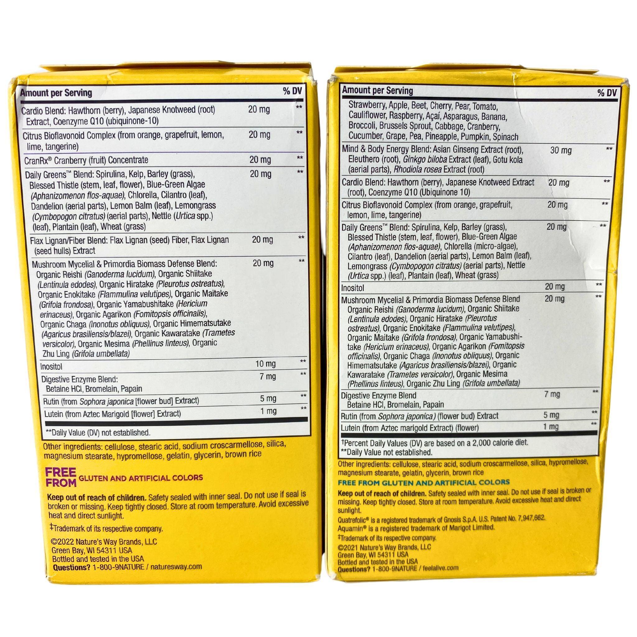 Alive! Ultra Potency Complete Multivitamin Supplement for Women & Men - 50+ Essential Vitamins & Minerals - 50 Count - Supports Energy, Immunity & Overall Health - Perfect for Active Lifestyles & Daily Wellness
