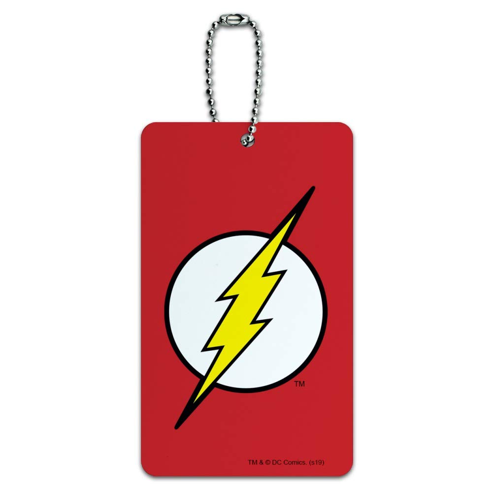 Lightning Bolt Logo Luggage Tag - Durable Suitcase ID Tag for Travel Accessories | Perfect for Carry-On Bags, Backpacks & Suitcase Identification