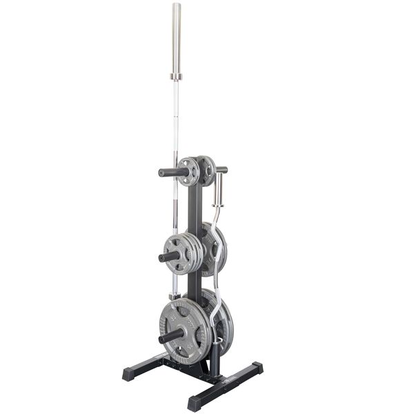 Best Fitness Weight Tree BFWT10B - Heavy Duty Dumbbell Rack for Home Gym & Workout Equipment Storage - Perfect for Garage, Basement, and Fitness Room Organization