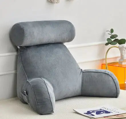 Ergonomic Back Support Cushion Pillow for Office Chair, Car Seat & Home Use - Lumbar Pain Relief & Posture Corrector