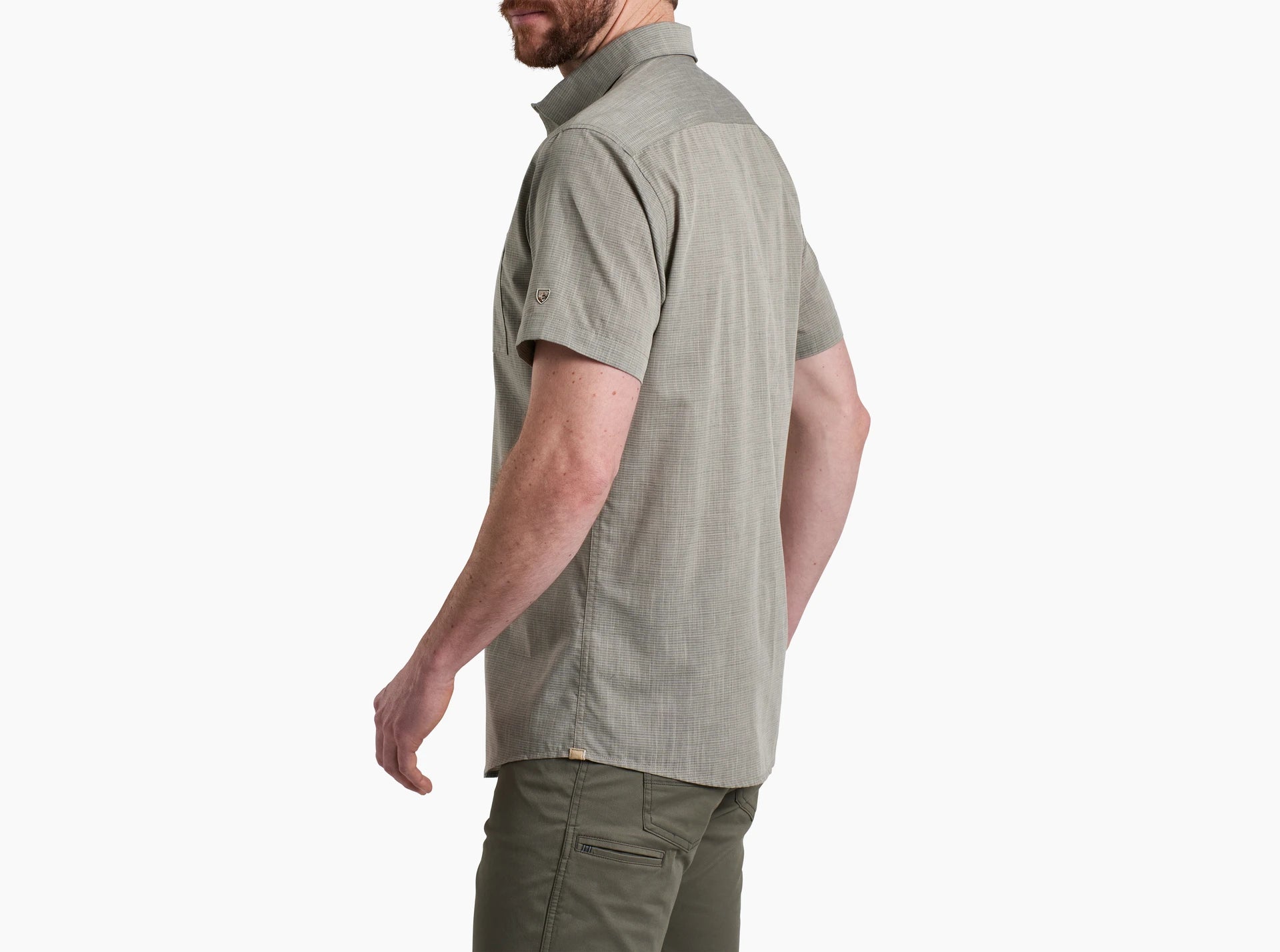 KUHL Karib Stripe Short Sleeve Shirt for Men - Lightweight, Quick-Dry & Breathable - Perfect for Hiking, Travel & Outdoor Adventures