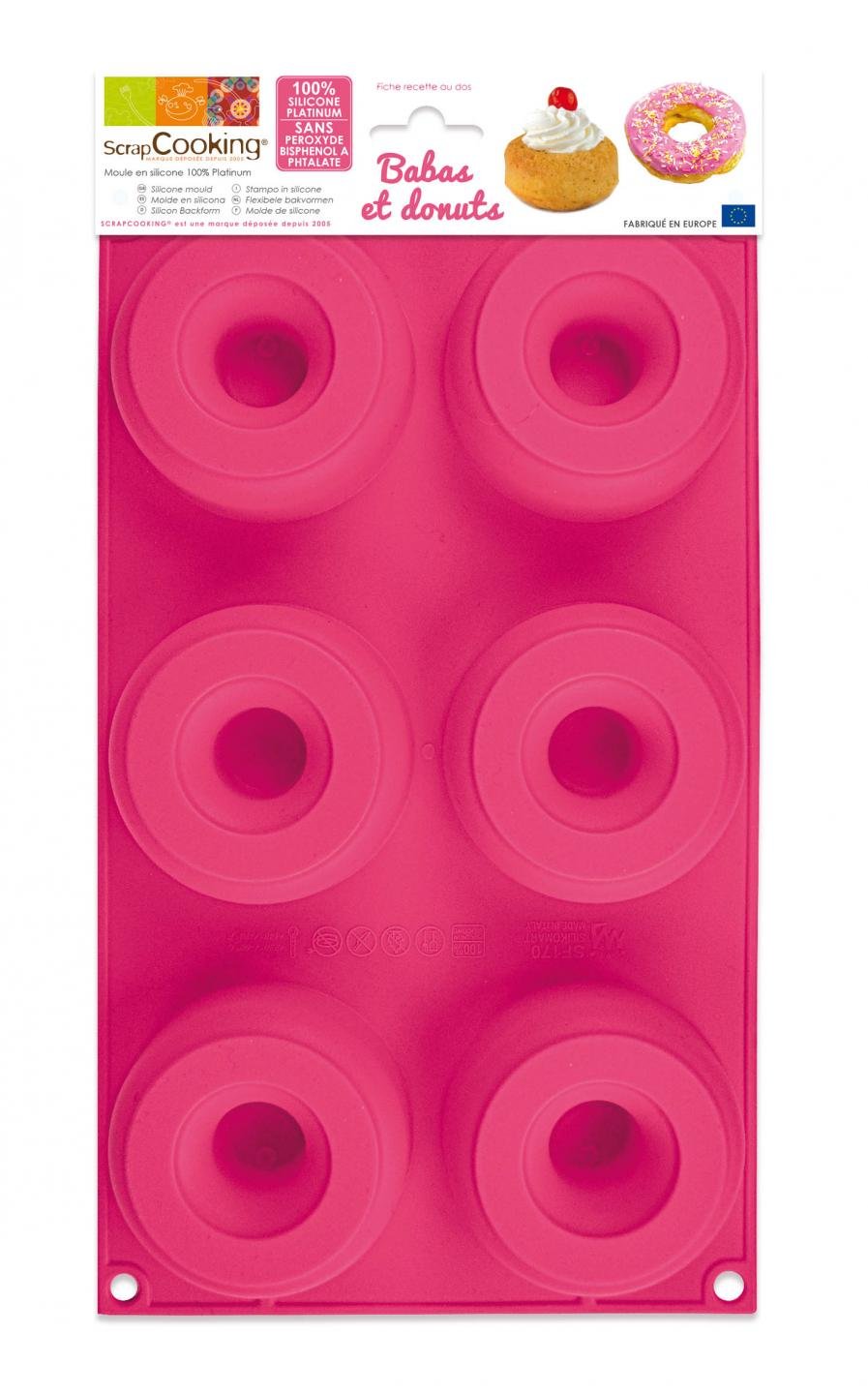 Premium Silicone Baby Bottle and Donut Baking Molds Set - Non-Stick, BPA-Free for DIY Cupcakes, Cakes, Candies - Perfect for Birthday Parties, Baby Showers, and Home Baking