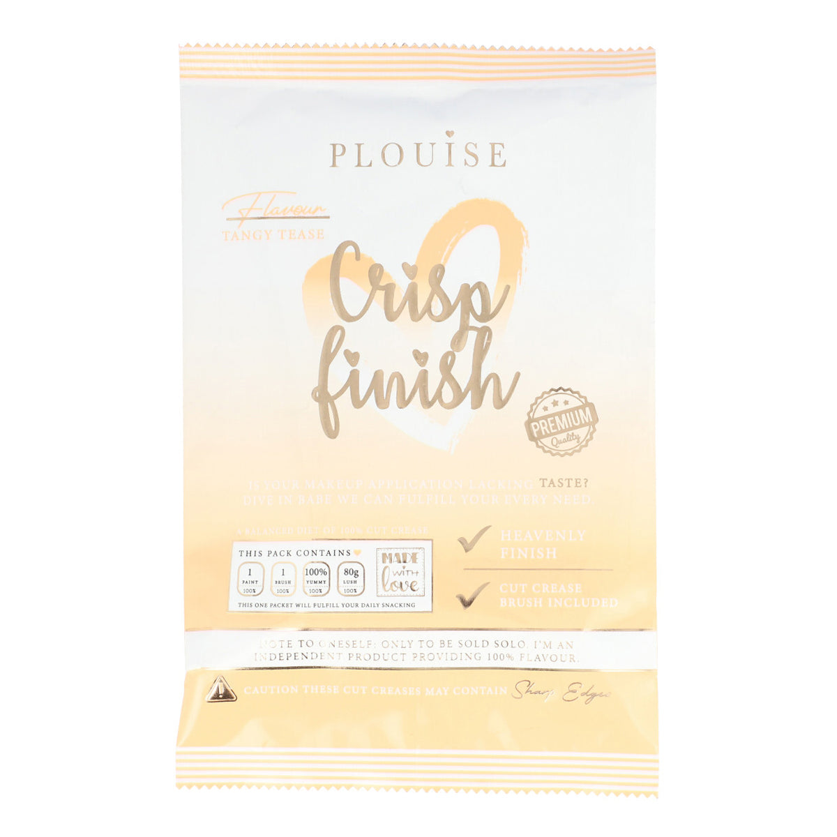 P.Louise Crisp Finish Cosmetic Paint - Tangy Tease | Long-Lasting Matte Lipstick for Bold Looks | Perfect for Night Out, Parties & Special Occasions