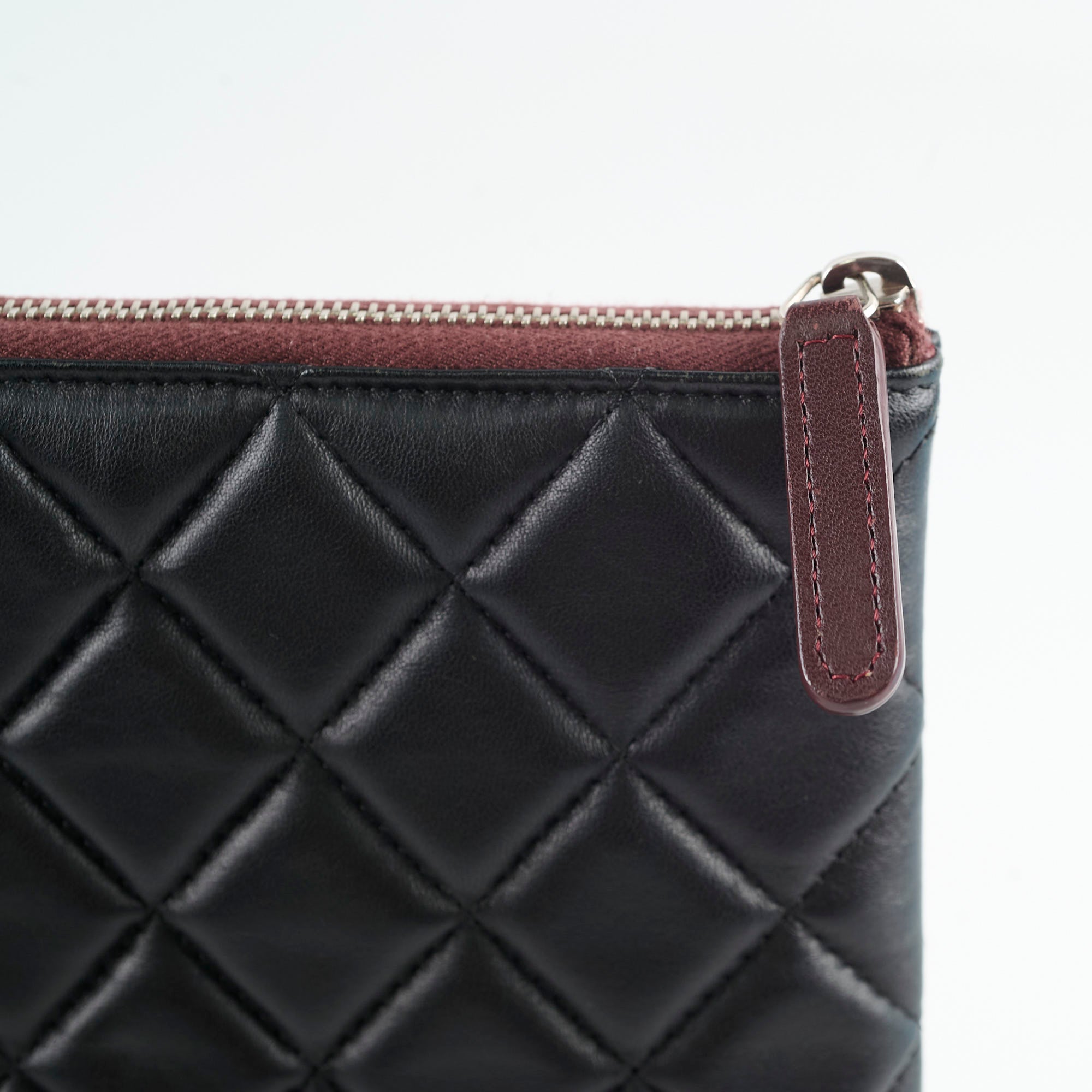 Chanel O Case Lambskin Leather Wallet Black (20 Series) - Luxury Women's Small Wallet for Everyday Use & Gift Giving