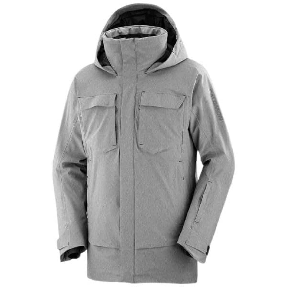 Salomon Men's Stance Cargo Jacket - Waterproof Hiking Jacket with Multiple Pockets for Outdoor Adventures, Camping & Travel