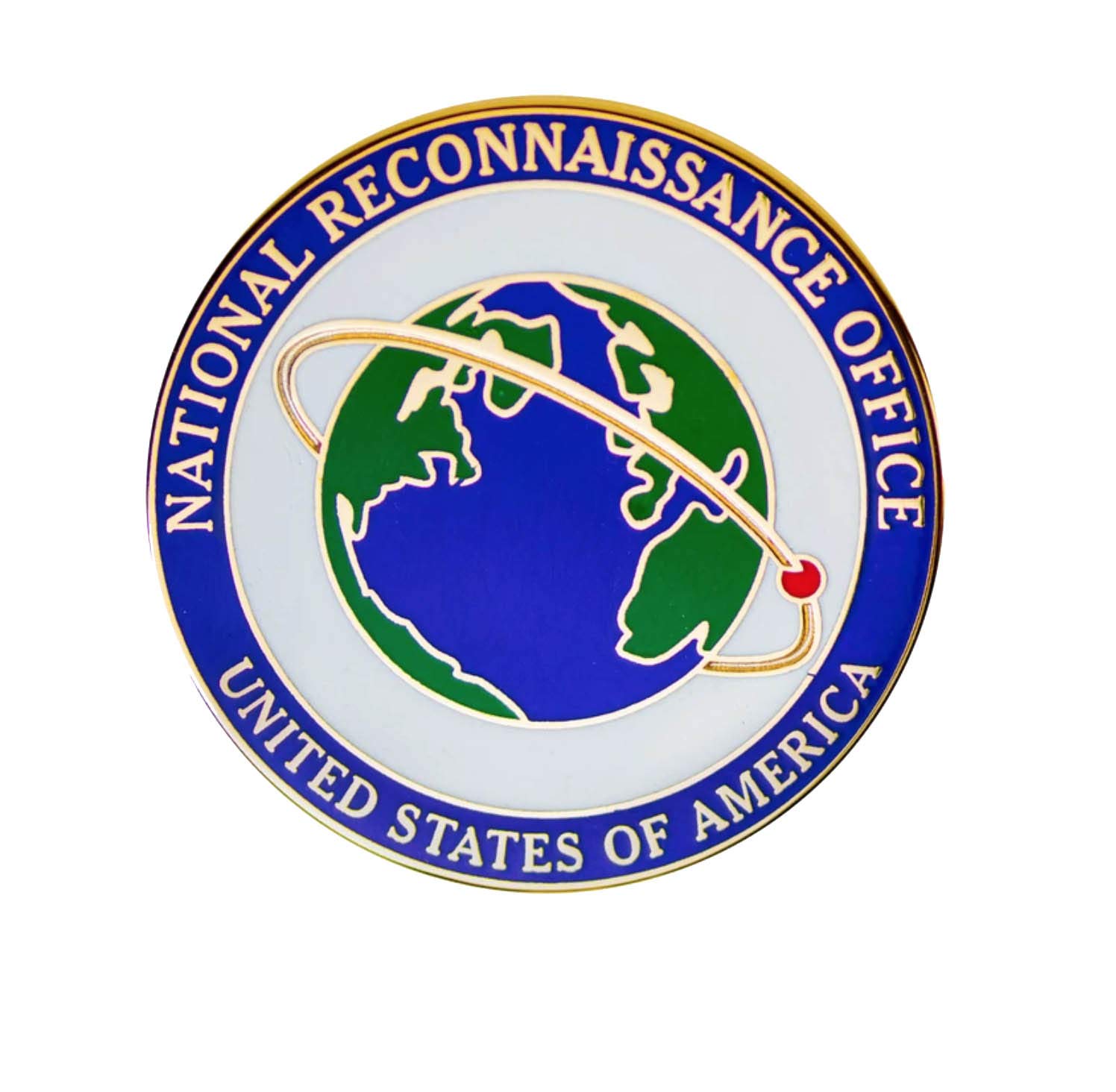 Authentic Military Issued National Reconnaissance Office (NRO) Badge - Veteran Owned Business - Perfect for Collectors, Military Enthusiasts & Display Cases