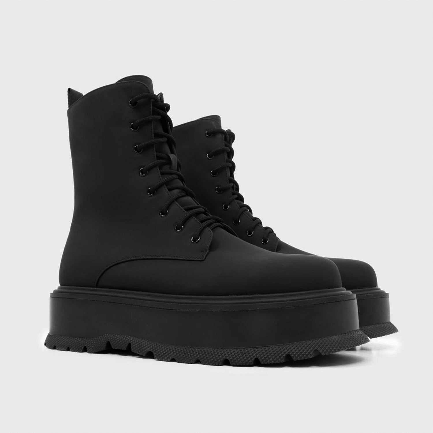 Foundry Men's Platform Ankle Boots - Stylish Chunky Sole Work Boots for Men | Comfortable & Durable Leather Boots for Casual Wear, Work & Outdoor Activities