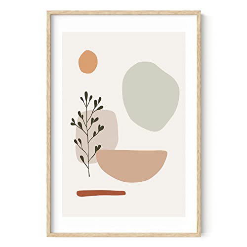 Beige Shapes and Branches