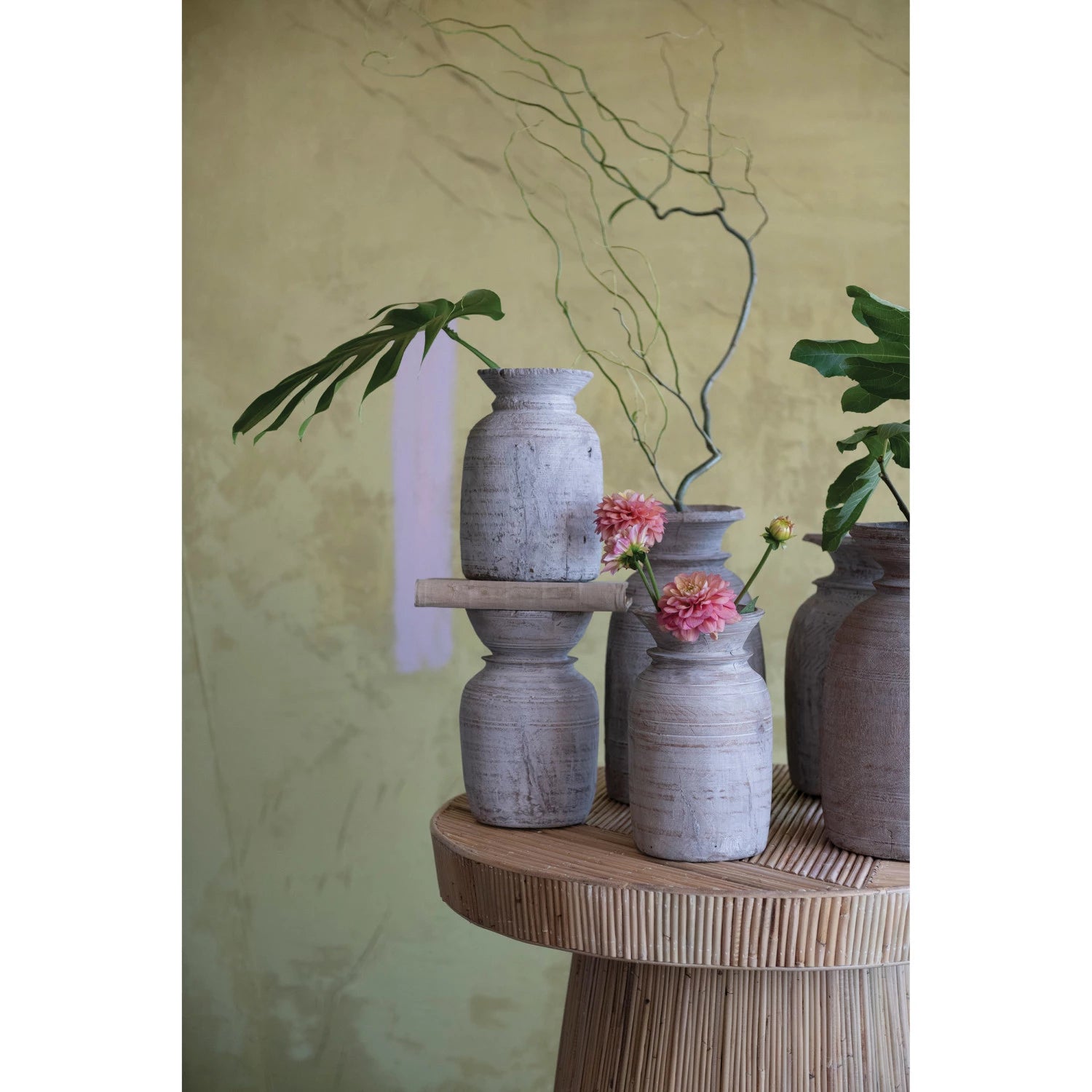 Handcrafted Wooden Jug - Rustic Drinking Pitcher for Water, Juice & Wine | Perfect for Farmhouse, Picnics & Outdoor Gatherings