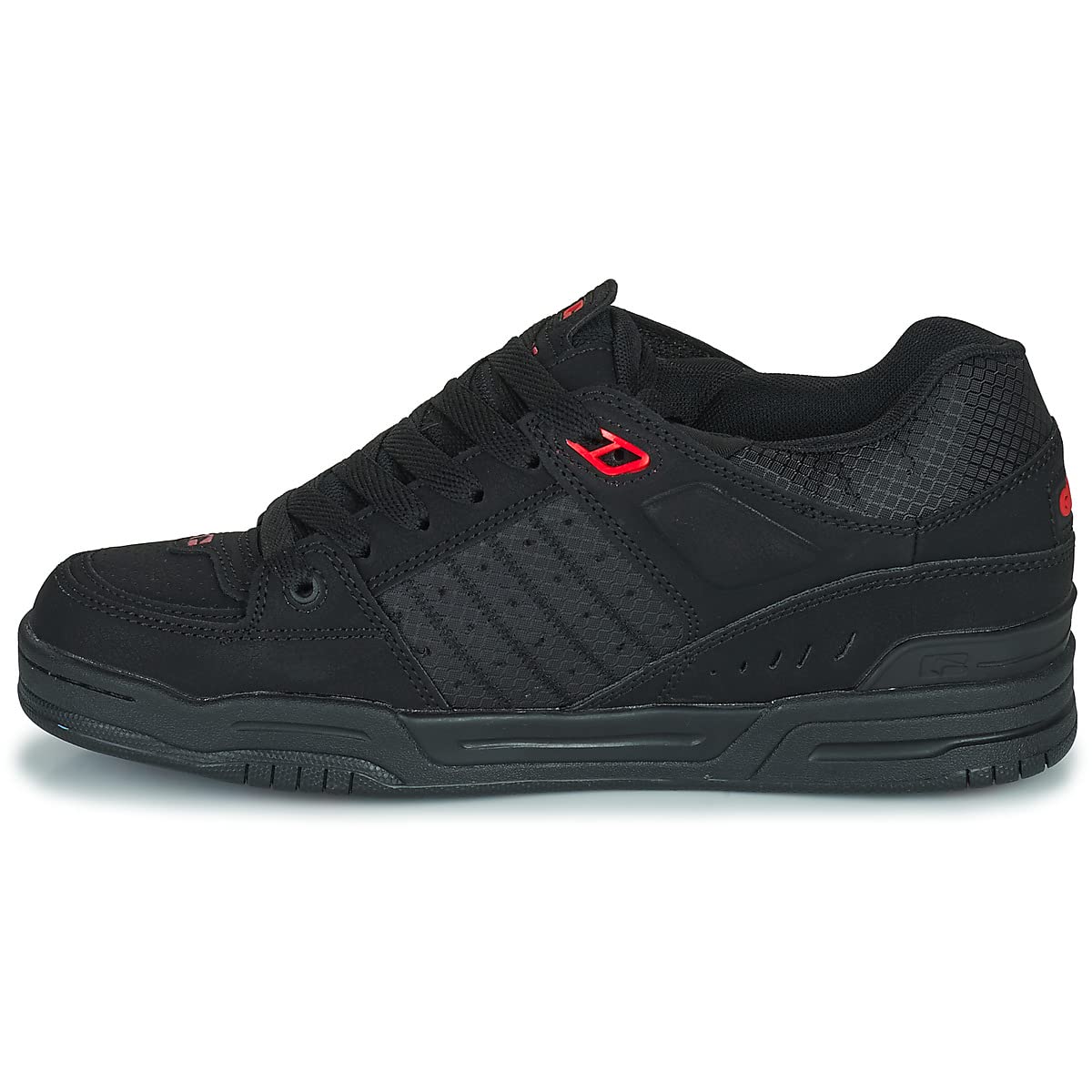Globe Men's Padded Skate Shoes - Black/Upcycle Color | Size 7 | Comfortable & Durable Skateboarding Shoes for Street Style & Urban Fashion