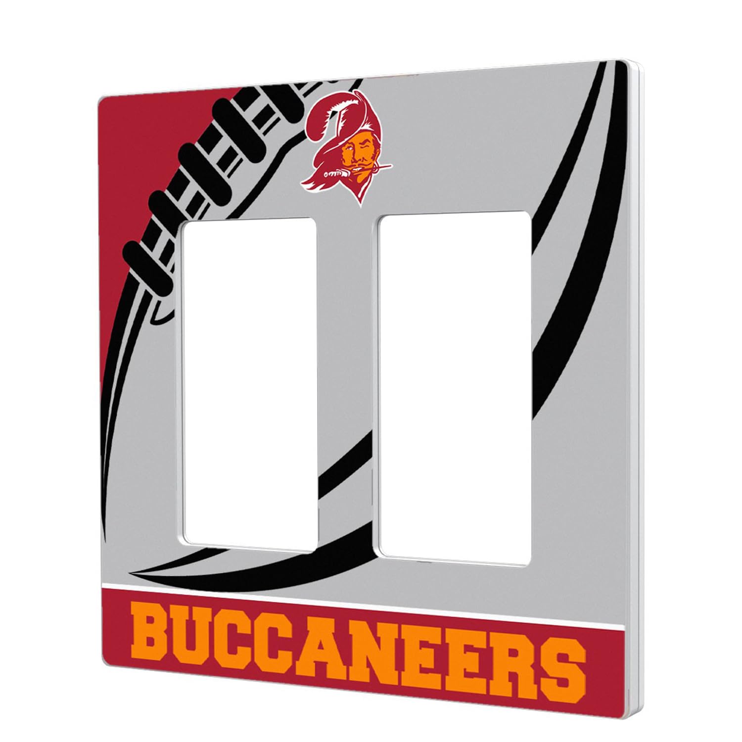 Chicago Cardinals NFL Team Double Rocker Light Switch Plate Cover - Vintage Sports Fan Decor for Bedroom, Man Cave, or Game Room