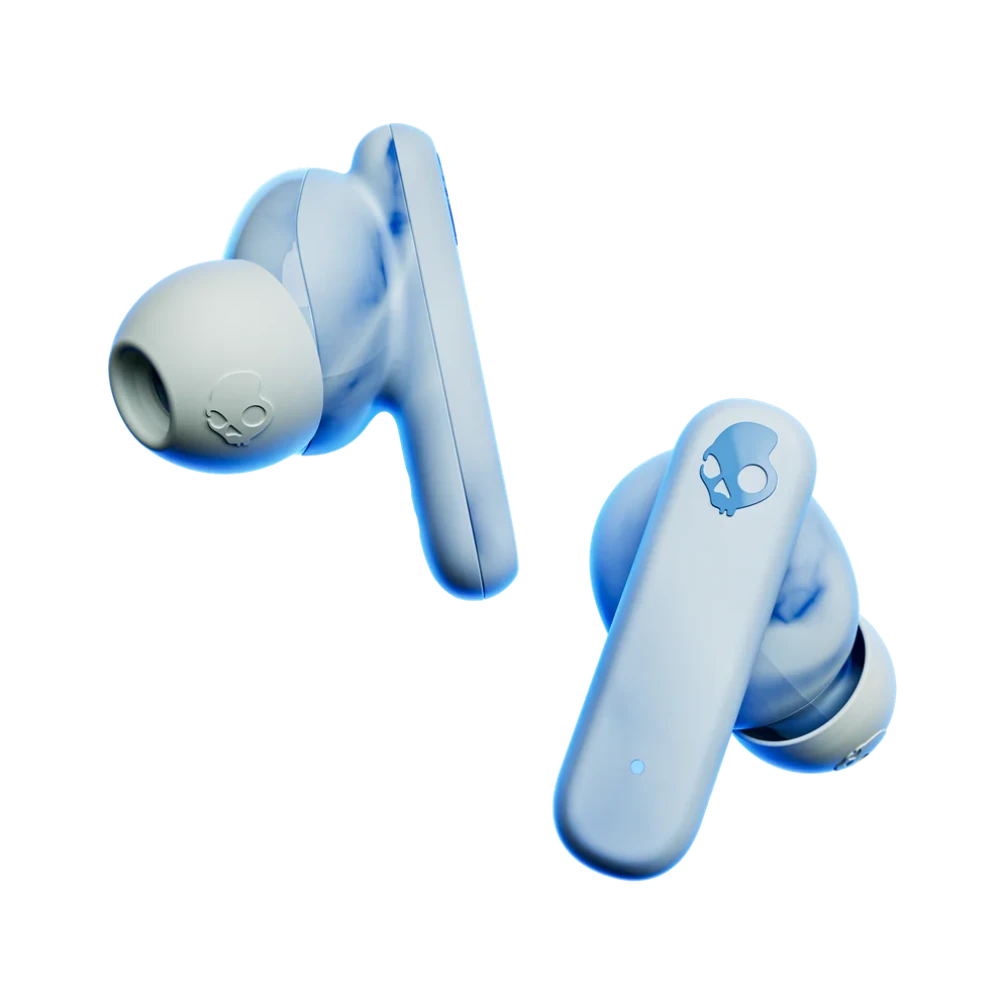 Skullcandy Ecobuds True Wireless Earbuds - Bluetooth 5.0, 24H Battery, IPX4 Waterproof for Running, Gym & Outdoor Activities