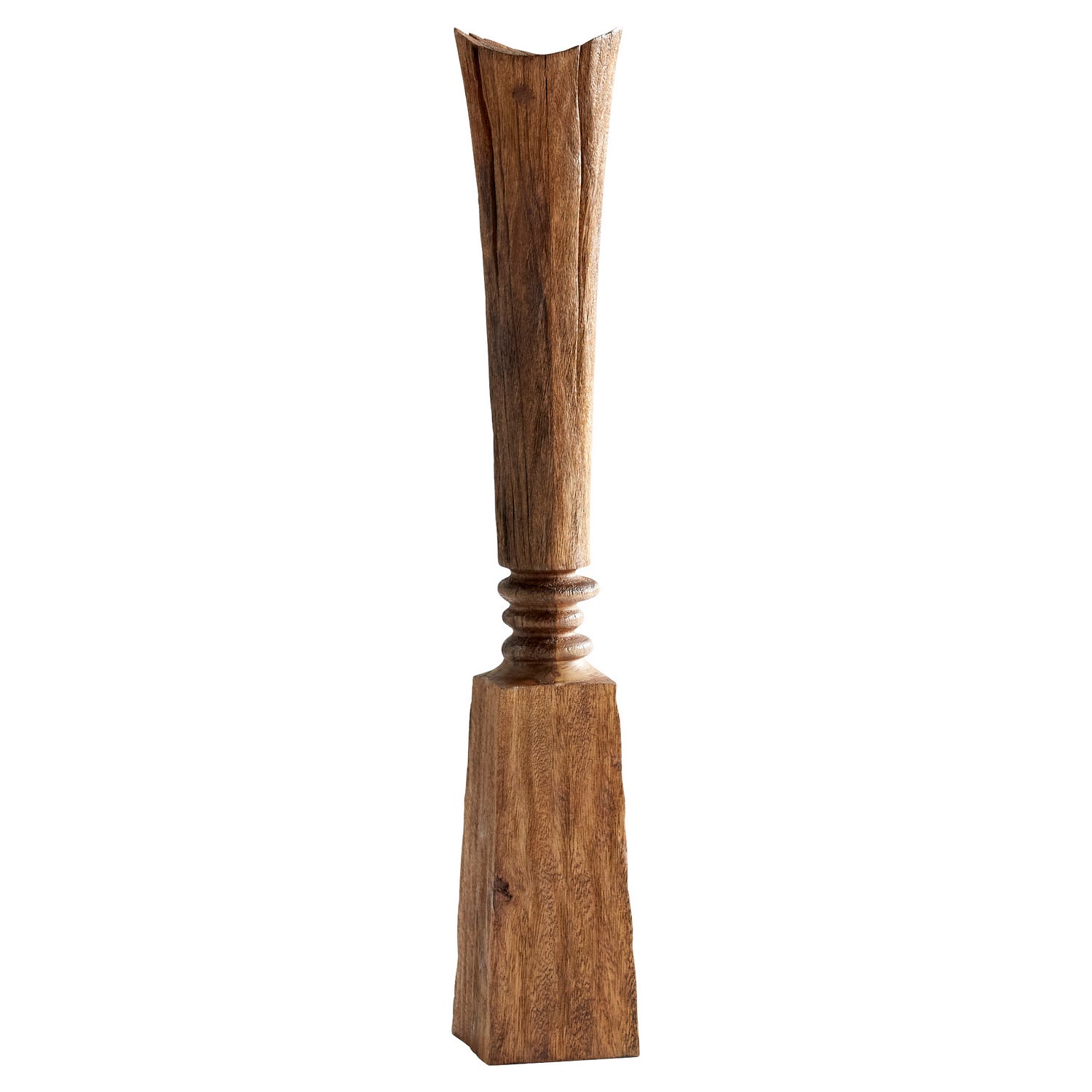 Cyan Design 11291 Balance Sculpture - Small Pecan Wooden Home Decor for Living Room, Office & Meditation Space | Feng Shui & Zen Decor