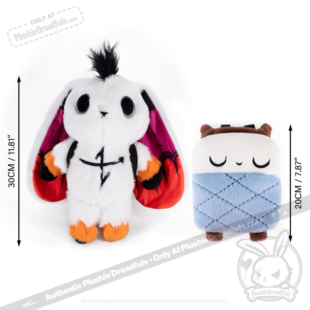 Plushie Dreadfuls Bed Rot Bunny - Soft Stuffed Animal Toy for Kids, Cute Plush Bunny for Bedroom Decor, Sleep Companion & Stress Relief Gift