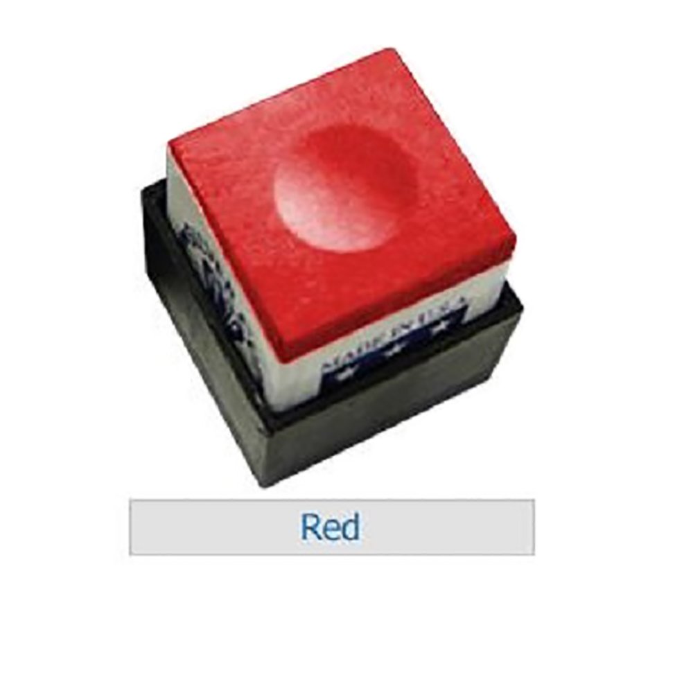 Premium Silver Cup Set of 6 - High-Quality Red Billiard Pool Cue Chalk for Smooth Shots | Perfect for Pool Halls, Home Game Rooms & Professional Players
