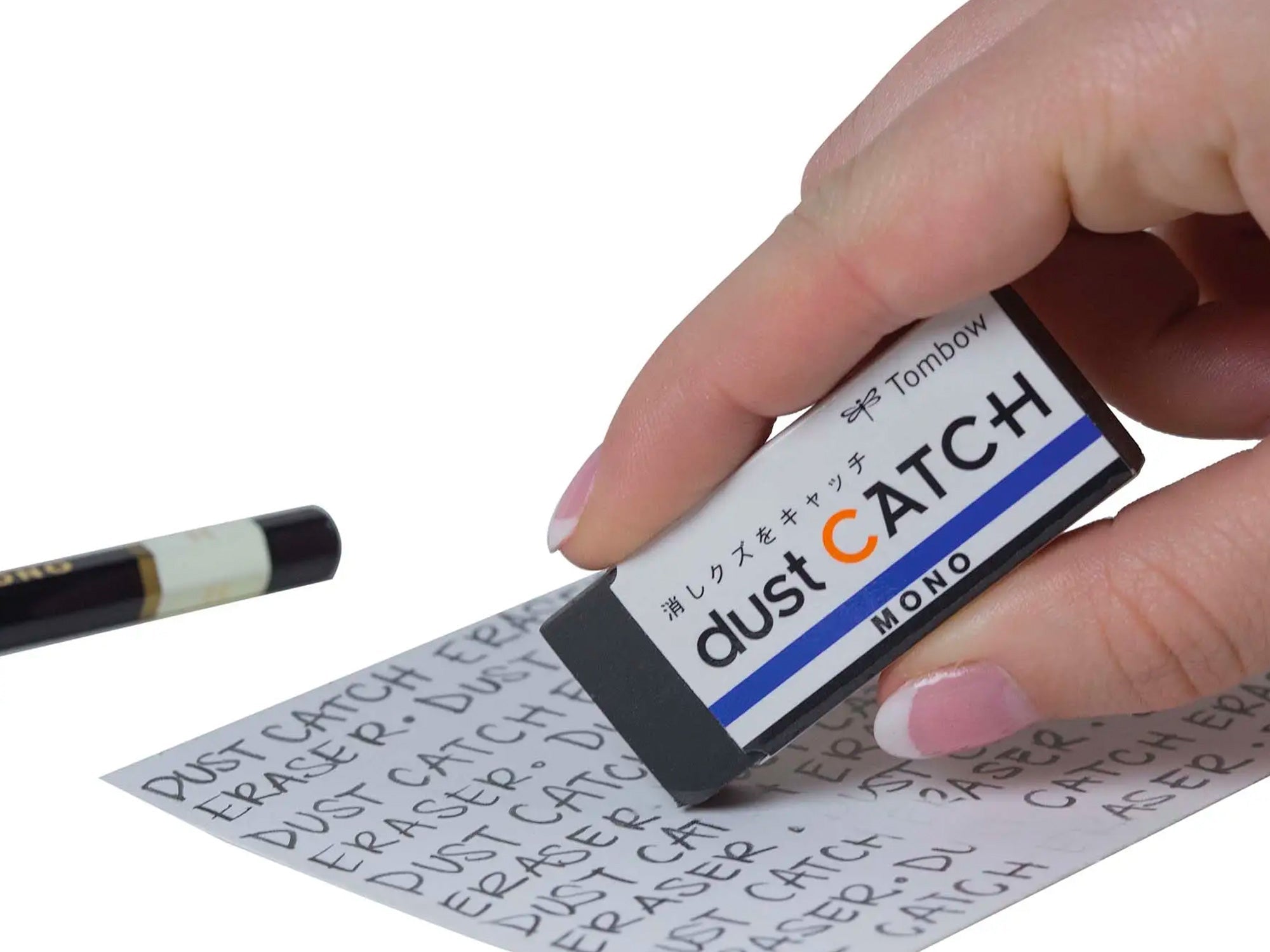 Tombow Mono Dust Catch Eraser - Self-Cleaning White Eraser for Pencils, Drafting & Sketching - Perfect for Artists, Students & Office Use