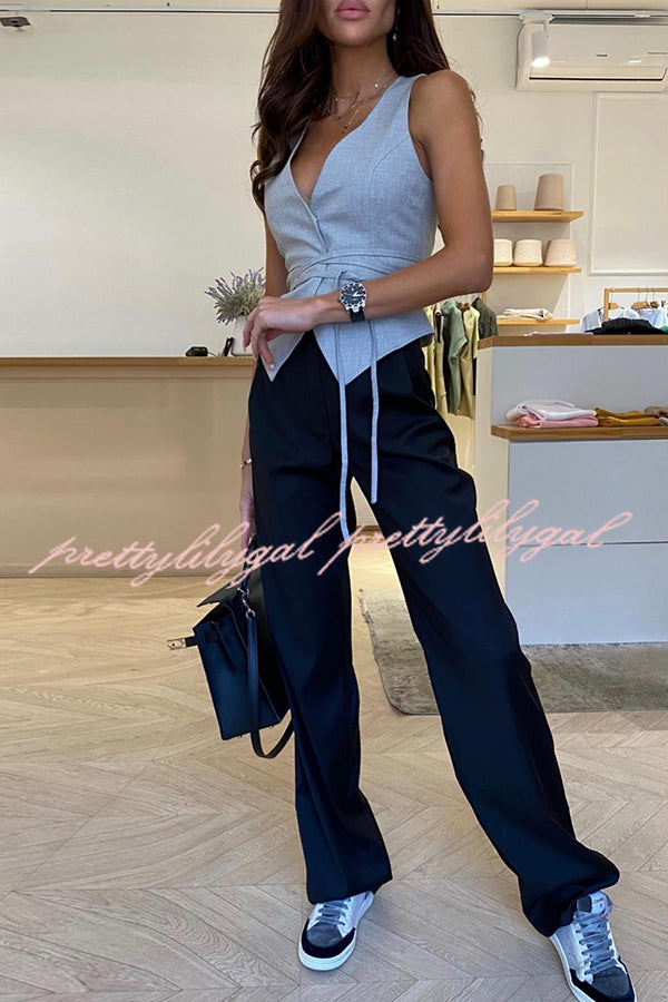 Stylish Button-Up Waist Strap Vest for Men & Women | Fashionable Layering Piece for Office, Date Night & Casual Outfits
