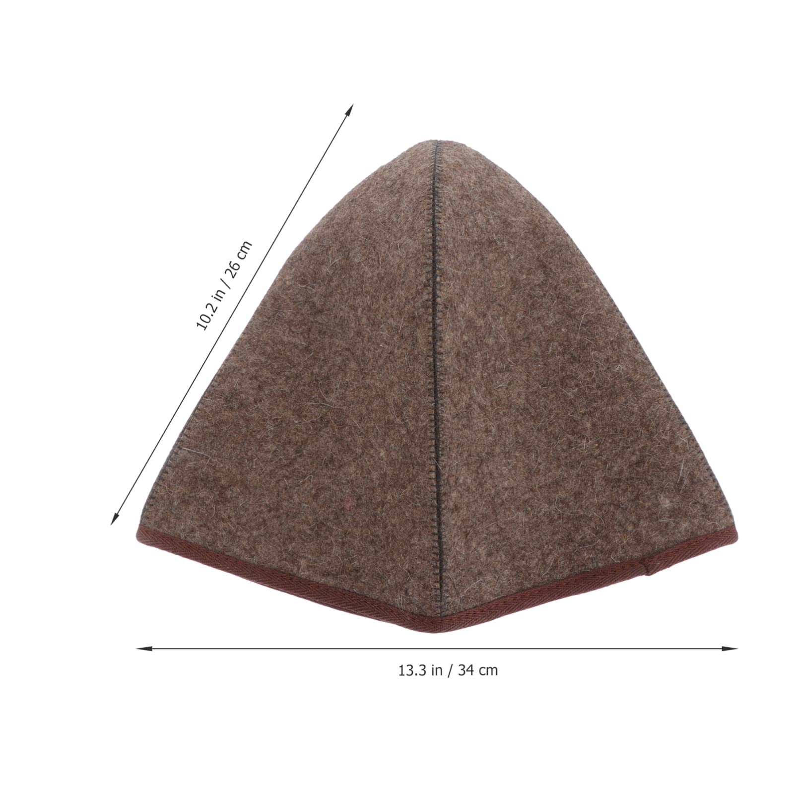 FOMIYES Felt Sauna Hat for Men & Women - Wool Felt Sauna Cap, Bathroom Accessories, Adjustable Banja Hat - Perfect for Spa, Sauna, and Relaxation at Home