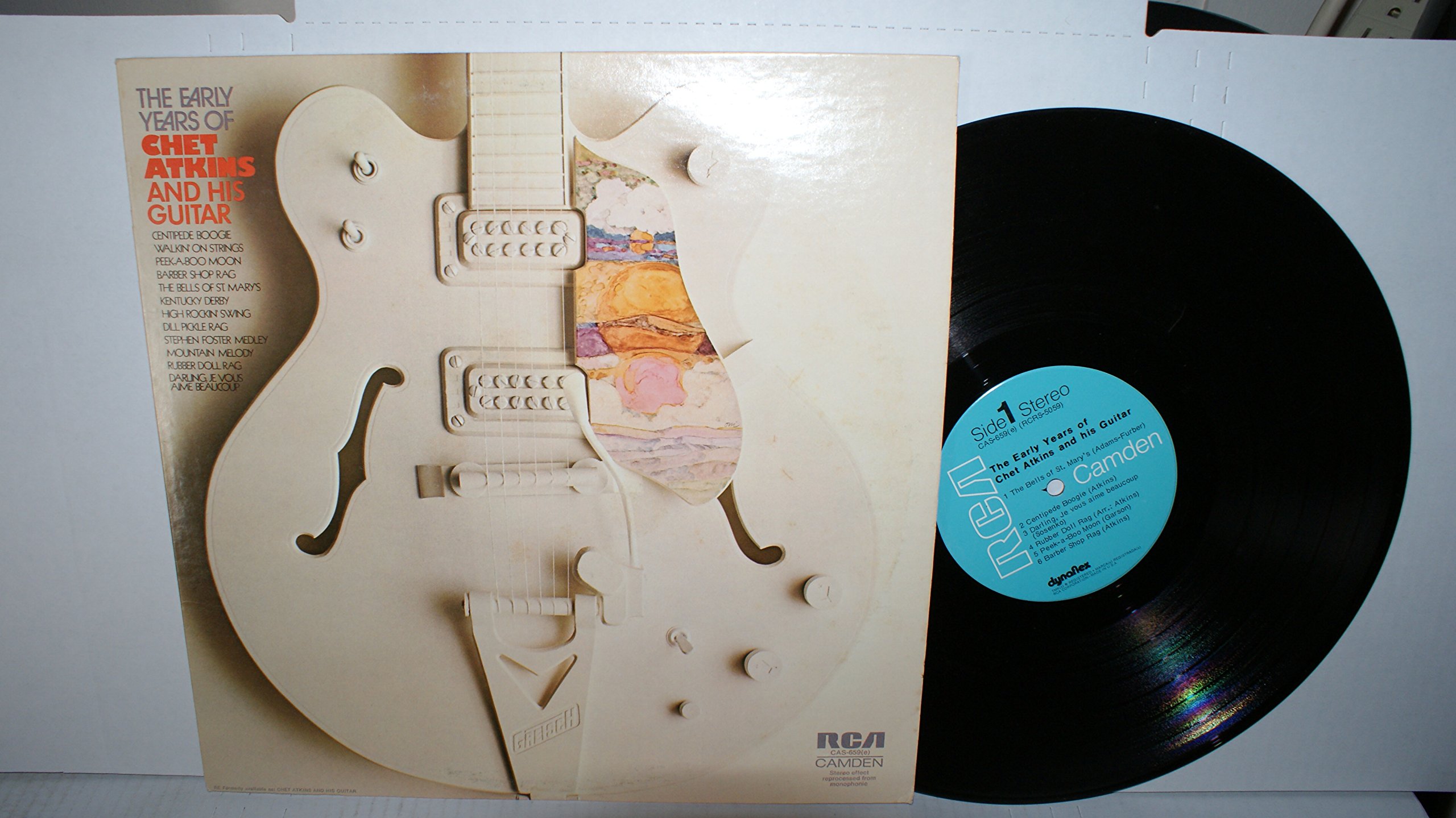 Chet Atkins Early Years Guitar - Vintage Country Music Legend - Perfect for Guitar Enthusiasts & Music Collectors