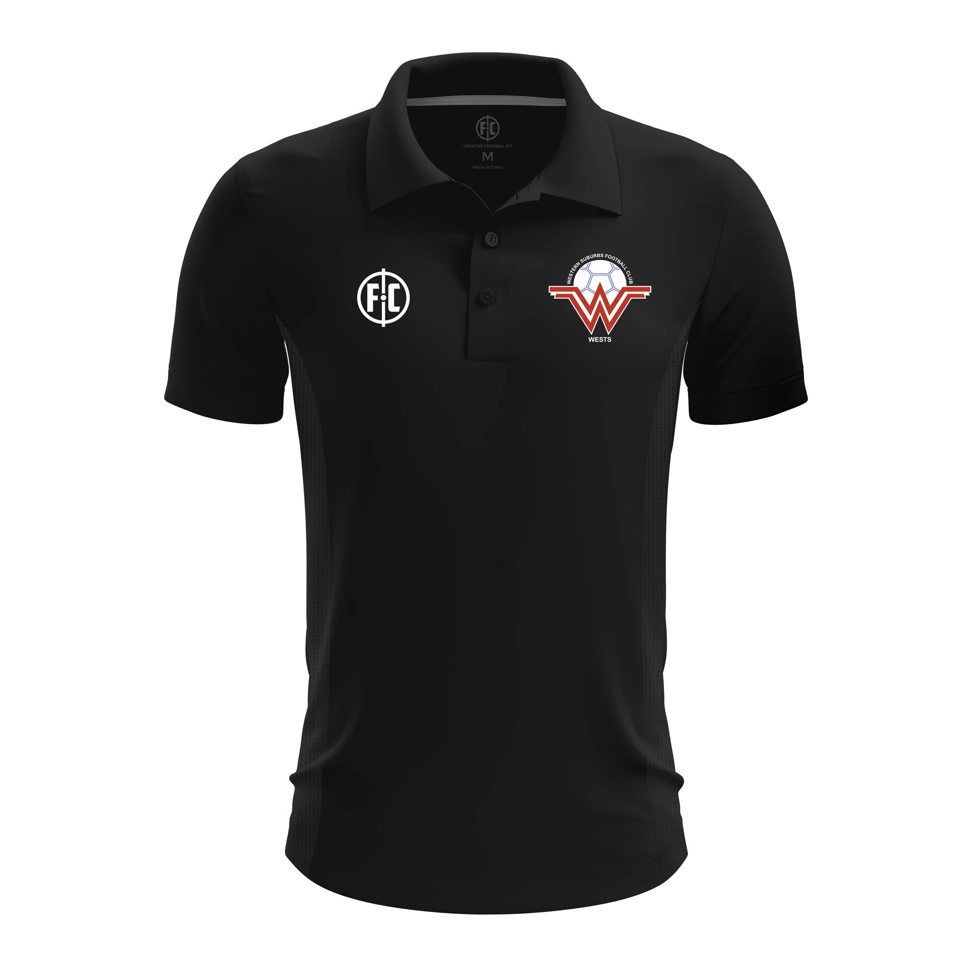 Wests Club Polo Shirt for Men - Classic Cotton Casual Wear for Golf, Business & Everyday Outfits