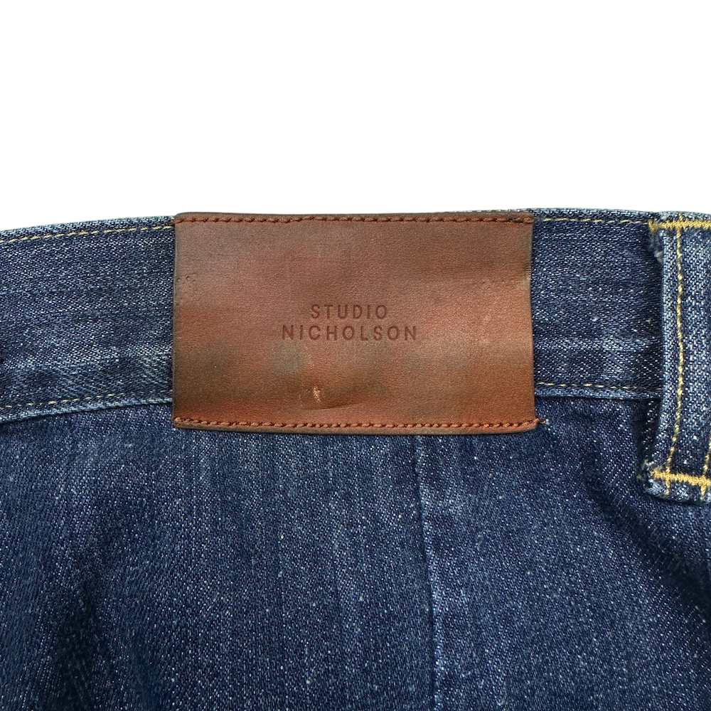 Studio Nicholson Puch Denim Jacket - Women's Medium Washed Blue Denim Jacket for Casual Wear and Street Style Outfits