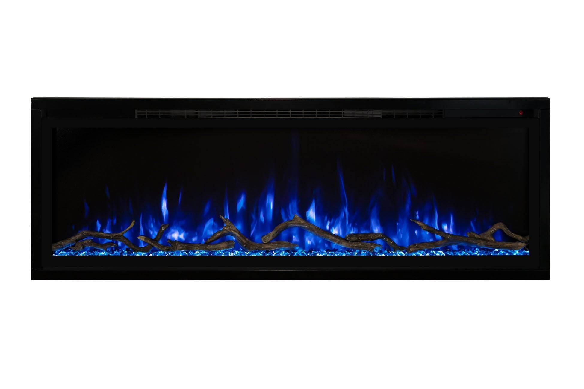 Modern Flames Spectrum Slimline 60-Inch Wall Mount or Recessed Linear Electric Fireplace - Perfect for Living Room, Bedroom & Office Heating & Decor