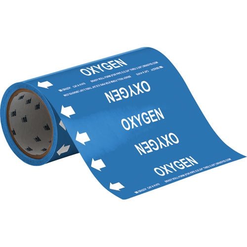 Brady 41470 Vinyl Oxygen Pipe Marker - 2