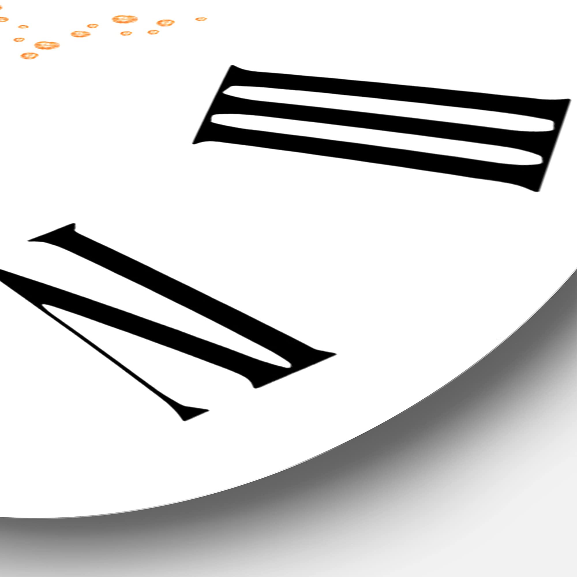 Farmhouse Wall Clock - Little Penguin with Stars & Planets Design, Large Animal Wall Decor for Living Room, Kitchen, Bedroom - Perfect for Home & Office Décor