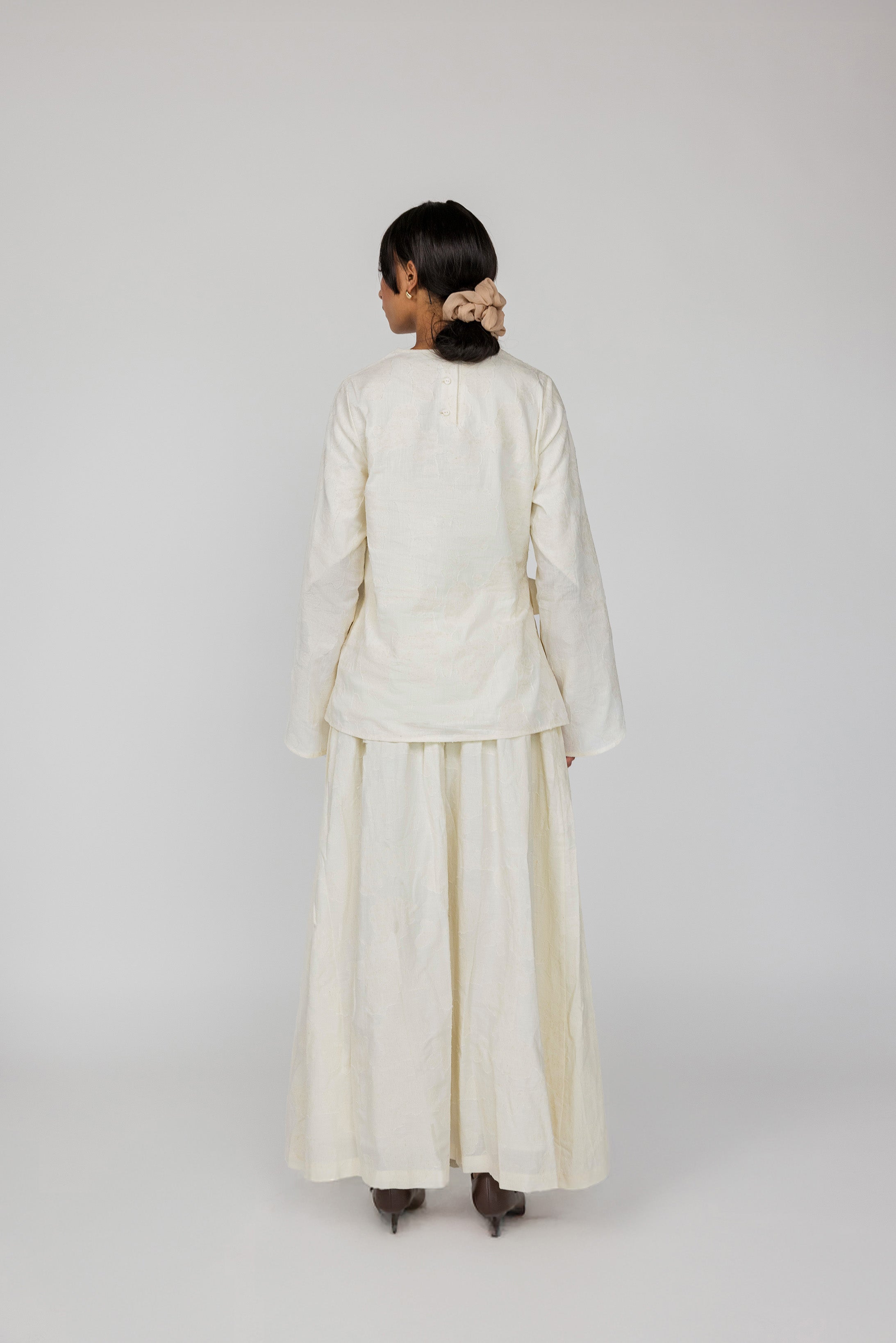 Textured Tie Front Top for Women - Stylish Blouse for Casual & Office Wear - Perfect for Dates, Work & Outings