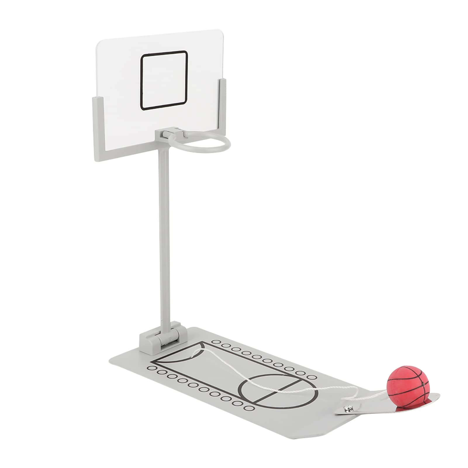 FIYO Mini Desktop Basketball Game - Fun Stress Relief Toy for Office & Home, Creative Mini Basketball Shooting Machine for Kids & Adults, Perfect Desk Decor & Leisure Activity Gift