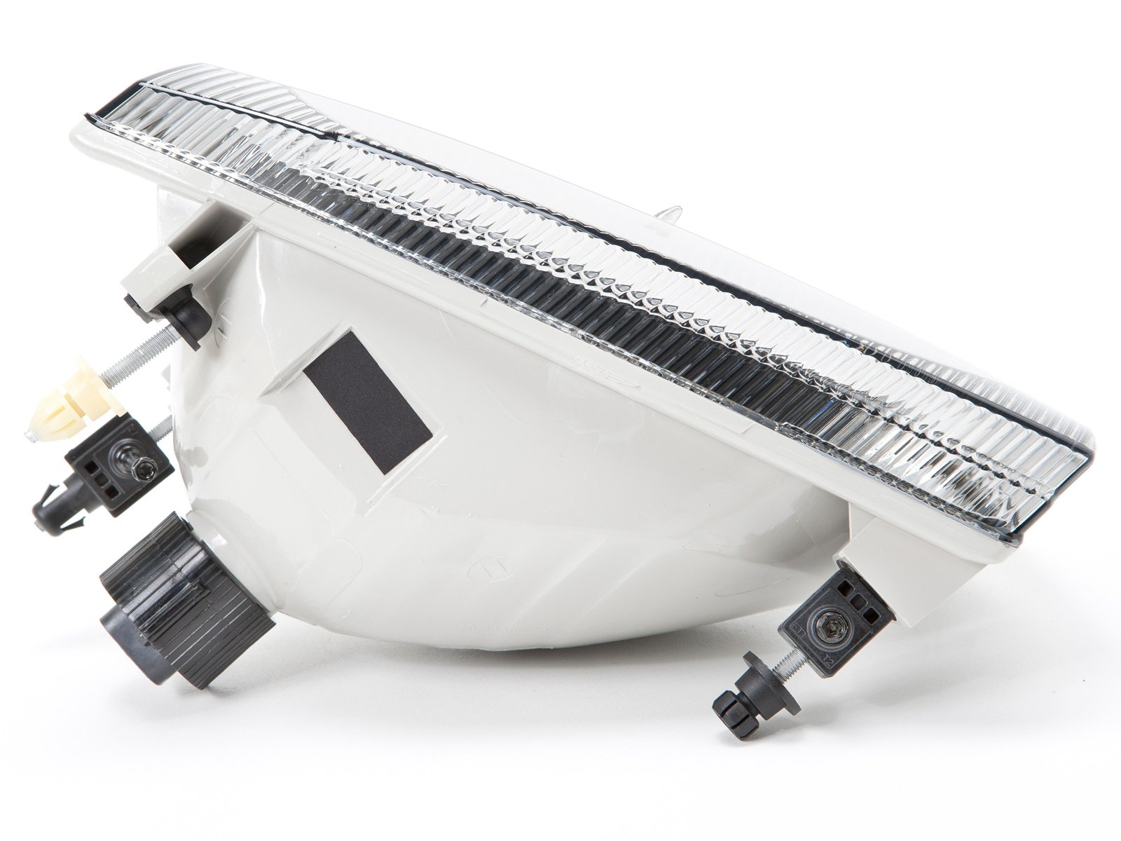 HEADLIGHTSDEPOT Halogen Headlight Assembly - Compatible with Ford Excursion F-250 F-350 F-450 F-550 Super Duty (Driver & Passenger Side) - Includes Amber Reflector & Parking Signal Lights - Perfect for Night Driving & Off-Road Adventures